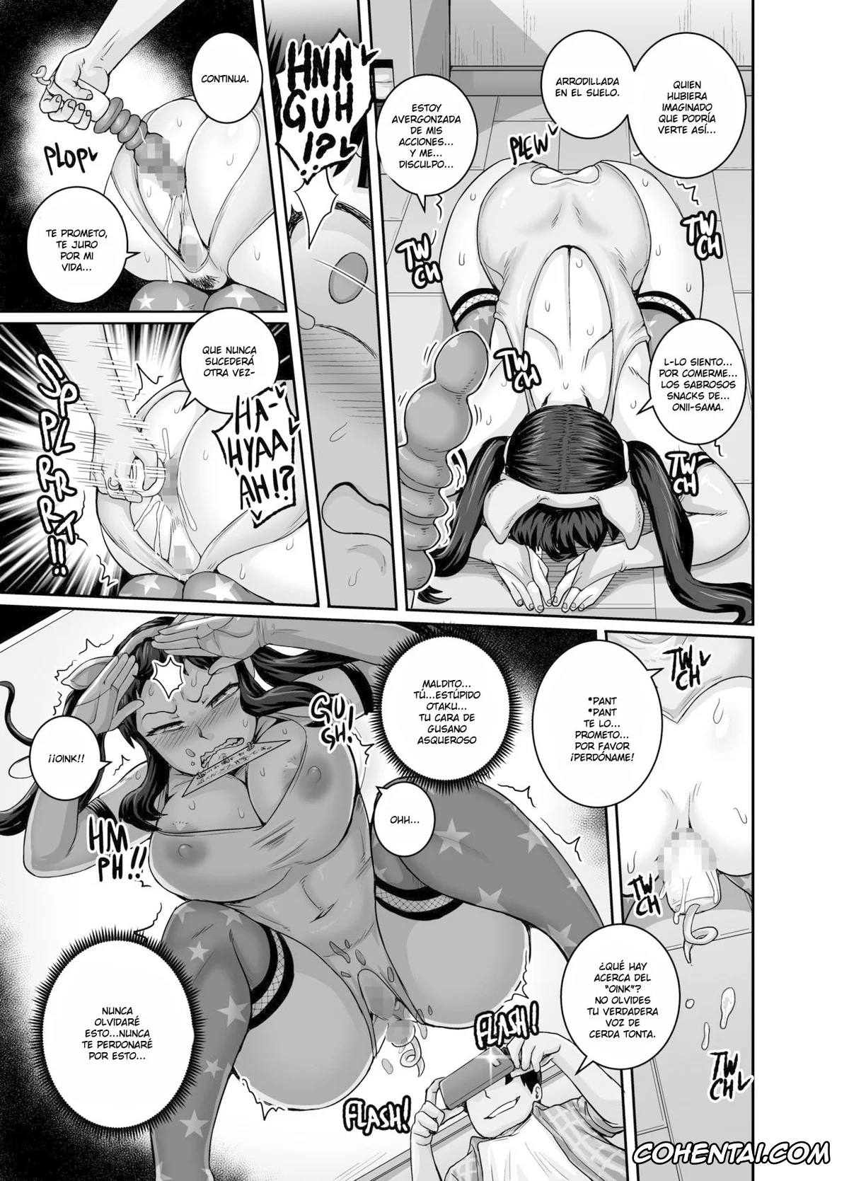 Original porno, Mukatsuku Imouto wa Chanto Shikaranakucha!!, pagina 38