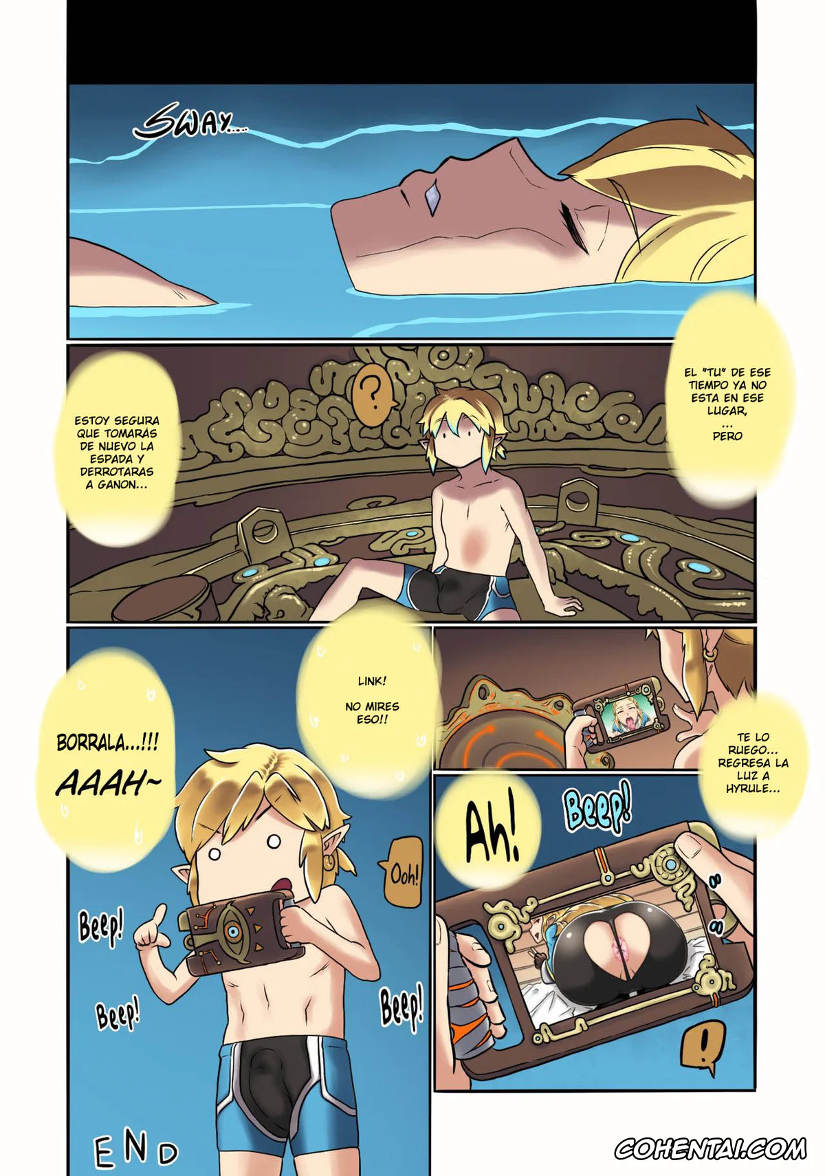 The Legend Of Zelda porno, Link porno, Princess Zelda porno, Ee Ketsu. (The Legend of Zelda: Breath of the Wild), pagina 23