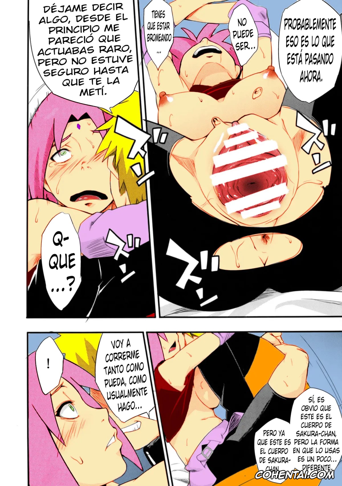 NARUTO porno, Ino Yamanaka porno, Naruto Uzumaki porno, Sakura Haruno porno, Botan to Sakura (Naruto), pagina 11