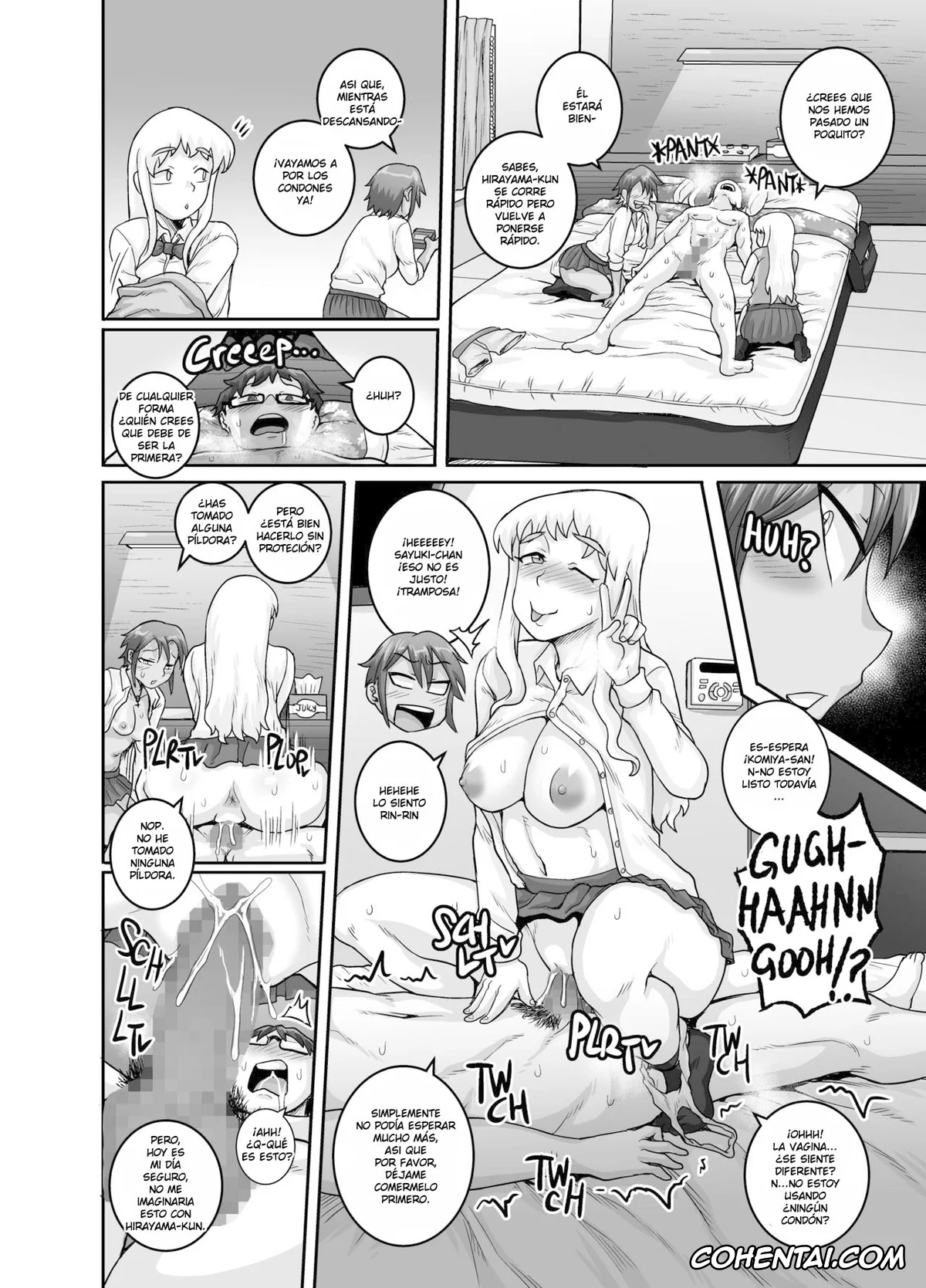 Original hentai, Hungry Single Mothers ~Ochinpo Oogui Kaa-san-tachi ni Taberareru Ore~, pagina 36