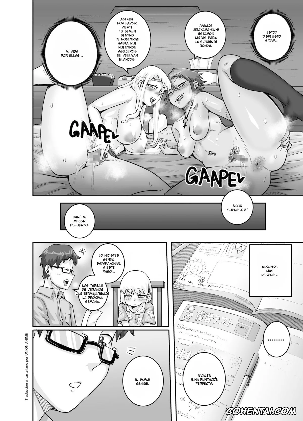 Original xxx, Hungry Single Mothers ~Ochinpo Oogui Kaa-san-tachi ni Taberareru Ore~, pagina 46