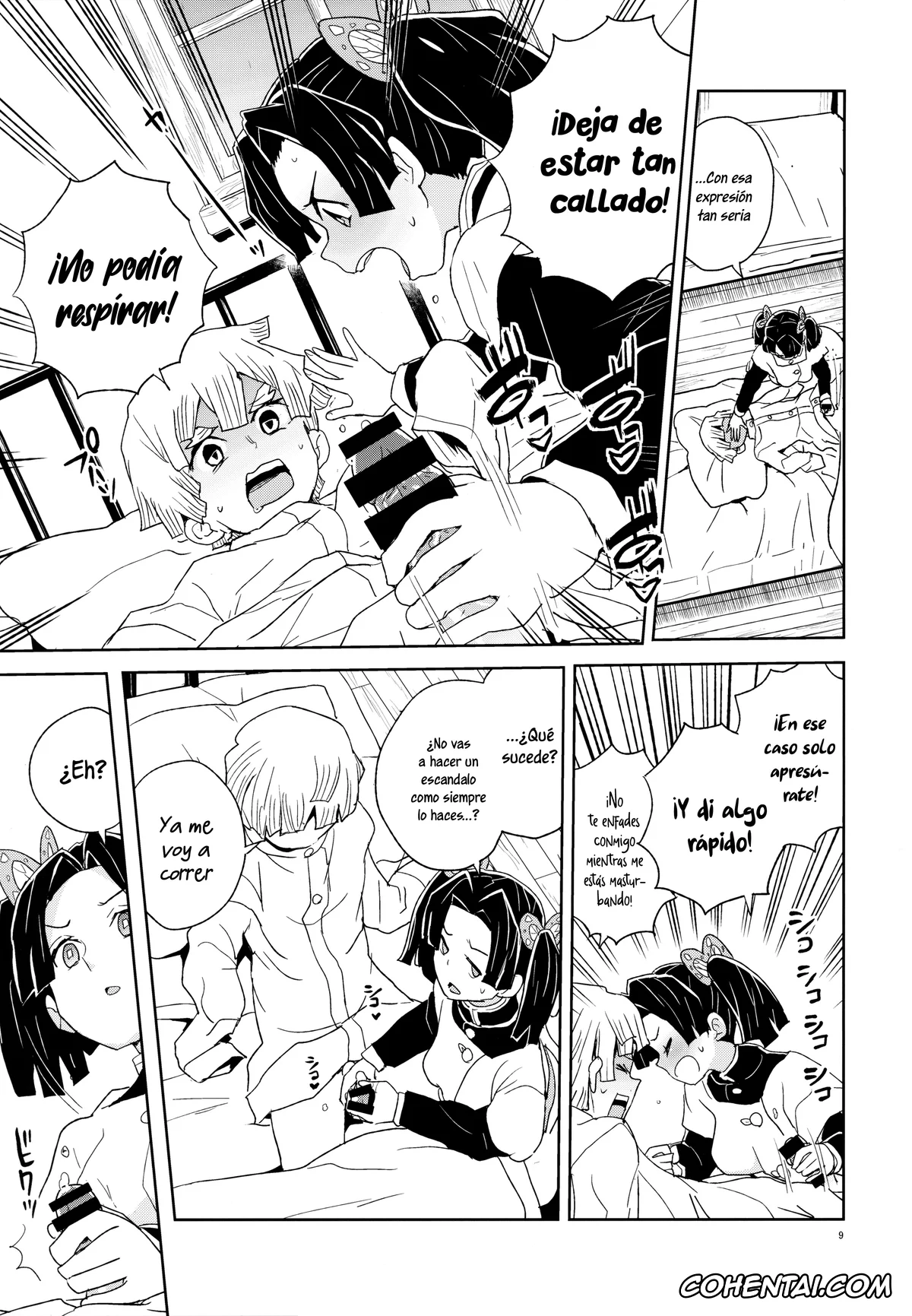 Kimetsu No Yaiba | Demon Slayer porno, Aoi Kanzaki porno, Zenitsu Agatsuma porno, Aoi-chan Arigatou Itsumo Atatakai Kango o Shite Kurete… (Kimetsu no Yaiba), pagina 8