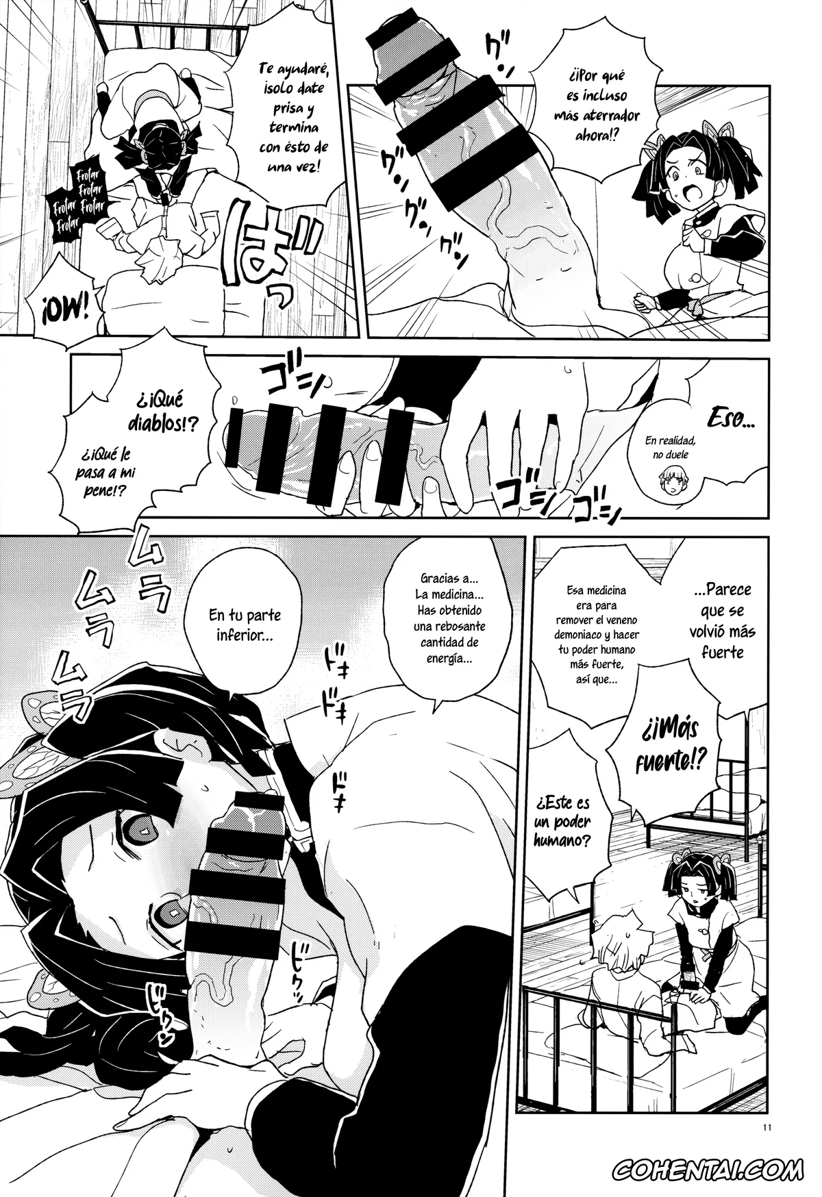 Kimetsu No Yaiba | Demon Slayer xxx, Aoi Kanzaki xxx, Zenitsu Agatsuma xxx, Aoi-chan Arigatou Itsumo Atatakai Kango o Shite Kurete… (Kimetsu no Yaiba), pagina 10