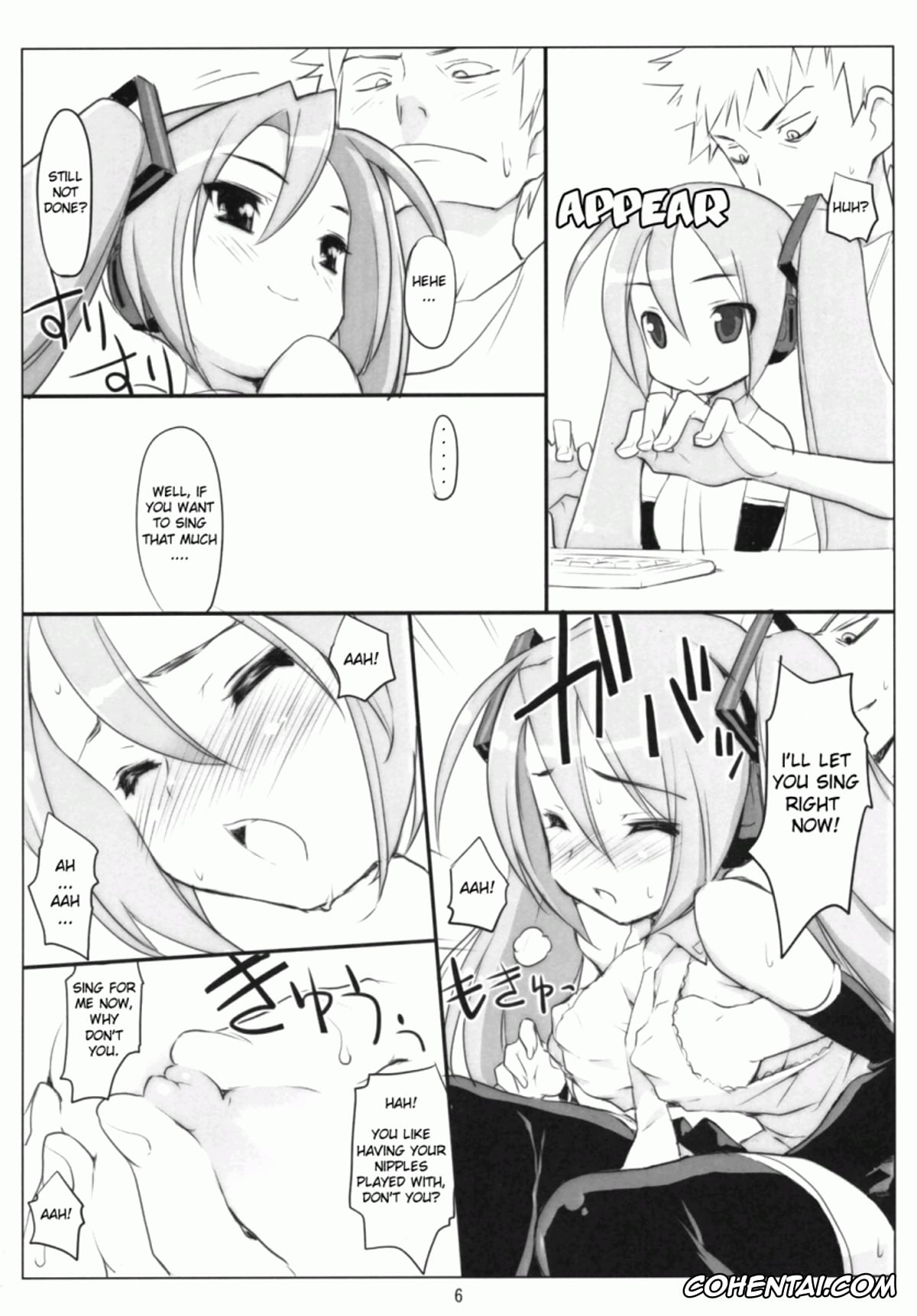 VOCALOID porno, Miku Hatsune porno, Mikuwata (Vocaloid), pagina 5