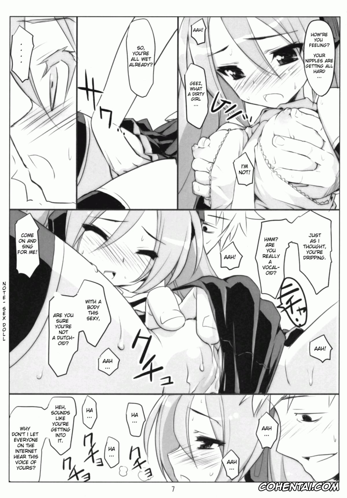 VOCALOID hentai, Miku Hatsune hentai, Mikuwata (Vocaloid), pagina 6