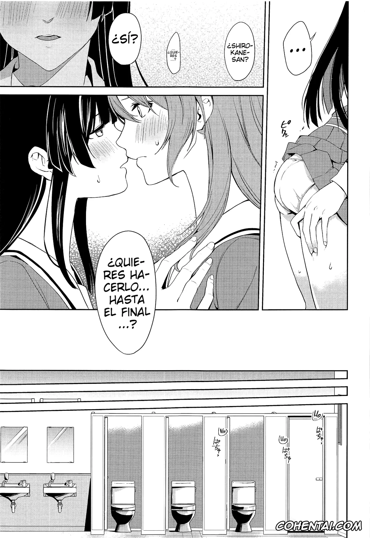 BanG Dream! xxx, Rinko Shirokane xxx, Sayo Hikawa xxx, RinSayo Futanari Ecchi Bon (BanG Dream!), pagina 10