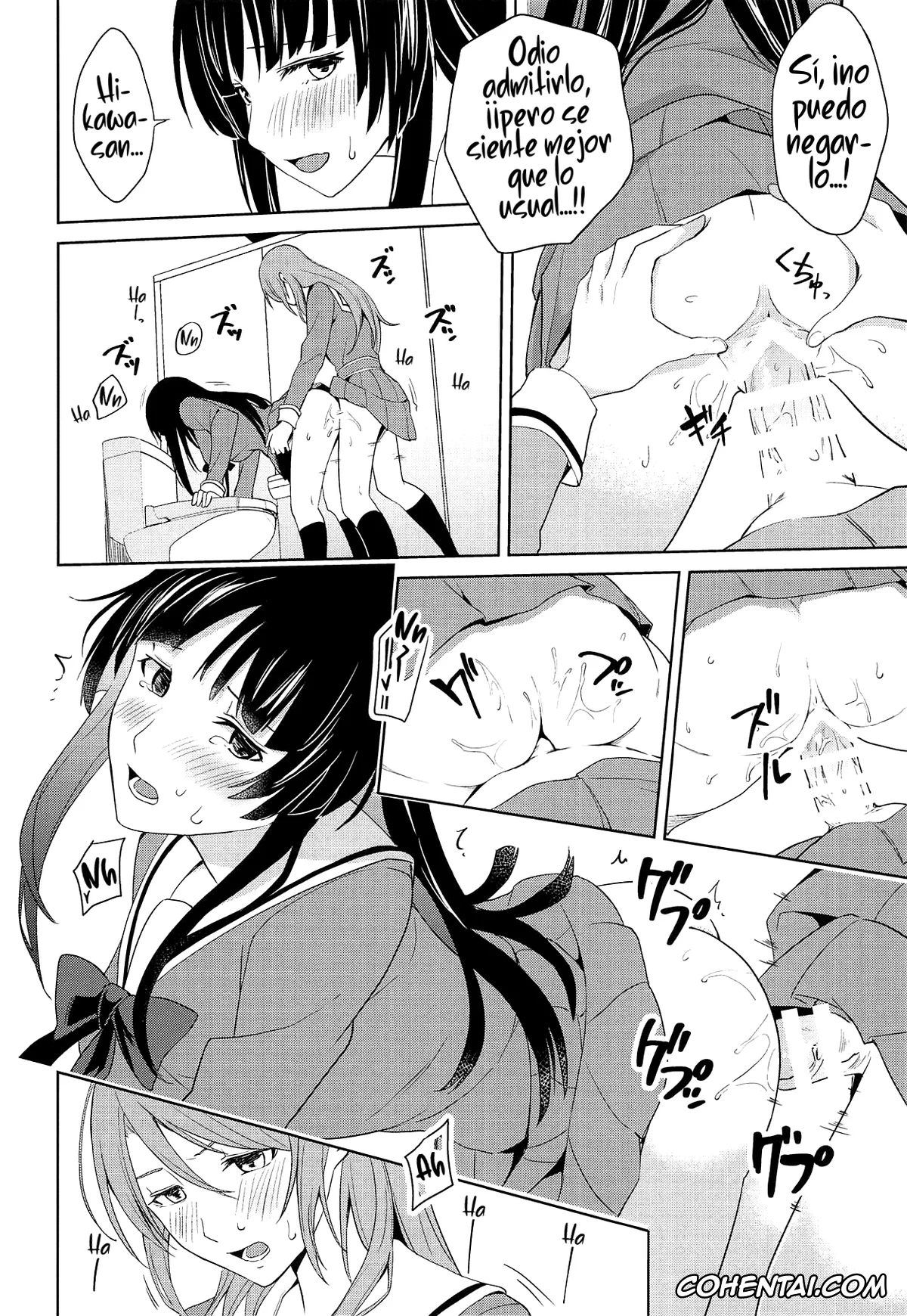 BanG Dream! porno, Rinko Shirokane porno, Sayo Hikawa porno, RinSayo Futanari Ecchi Bon (BanG Dream!), pagina 17