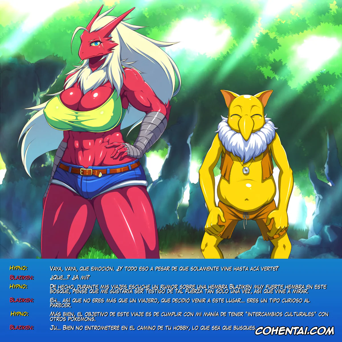 Pokemon | Pocket Monsters porno, Blaziken porno, Hypno porno, Sleeper x Bursyamo (Pokémon), pagina 8