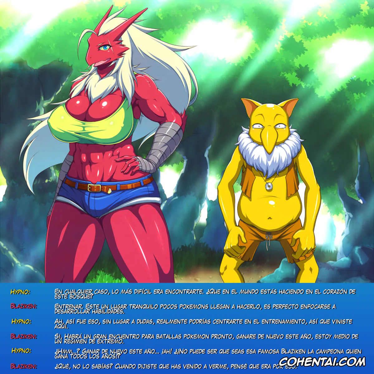 Pokemon | Pocket Monsters hentai, Blaziken hentai, Hypno hentai, Sleeper x Bursyamo (Pokémon), pagina 9