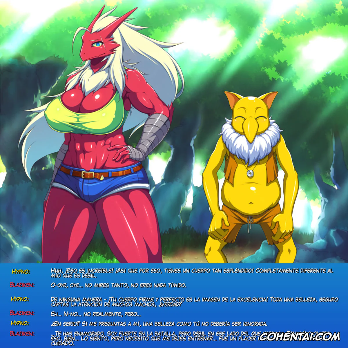 Pokemon | Pocket Monsters xxx, Blaziken xxx, Hypno xxx, Sleeper x Bursyamo (Pokémon), pagina 10