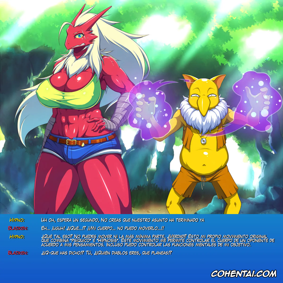 Pokemon | Pocket Monsters porno, Blaziken porno, Hypno porno, Sleeper x Bursyamo (Pokémon), pagina 11