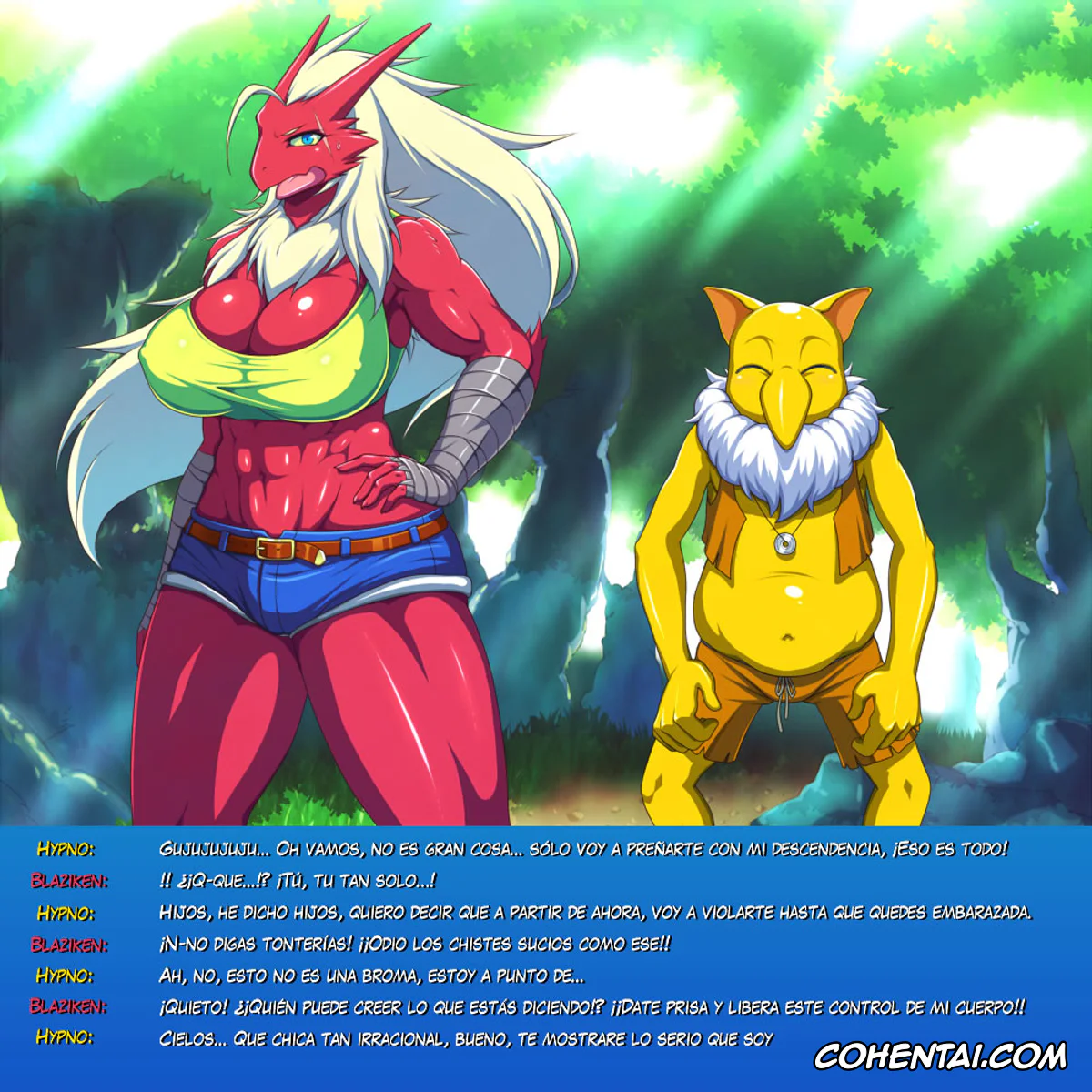 Pokemon | Pocket Monsters hentai, Blaziken hentai, Hypno hentai, Sleeper x Bursyamo (Pokémon), pagina 12
