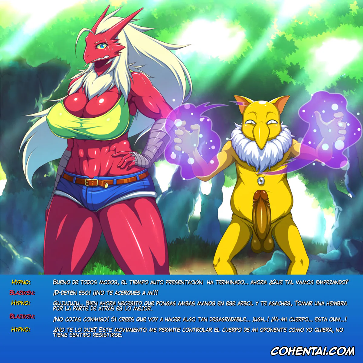Pokemon | Pocket Monsters hentai, Blaziken hentai, Hypno hentai, Sleeper x Bursyamo (Pokémon), pagina 15