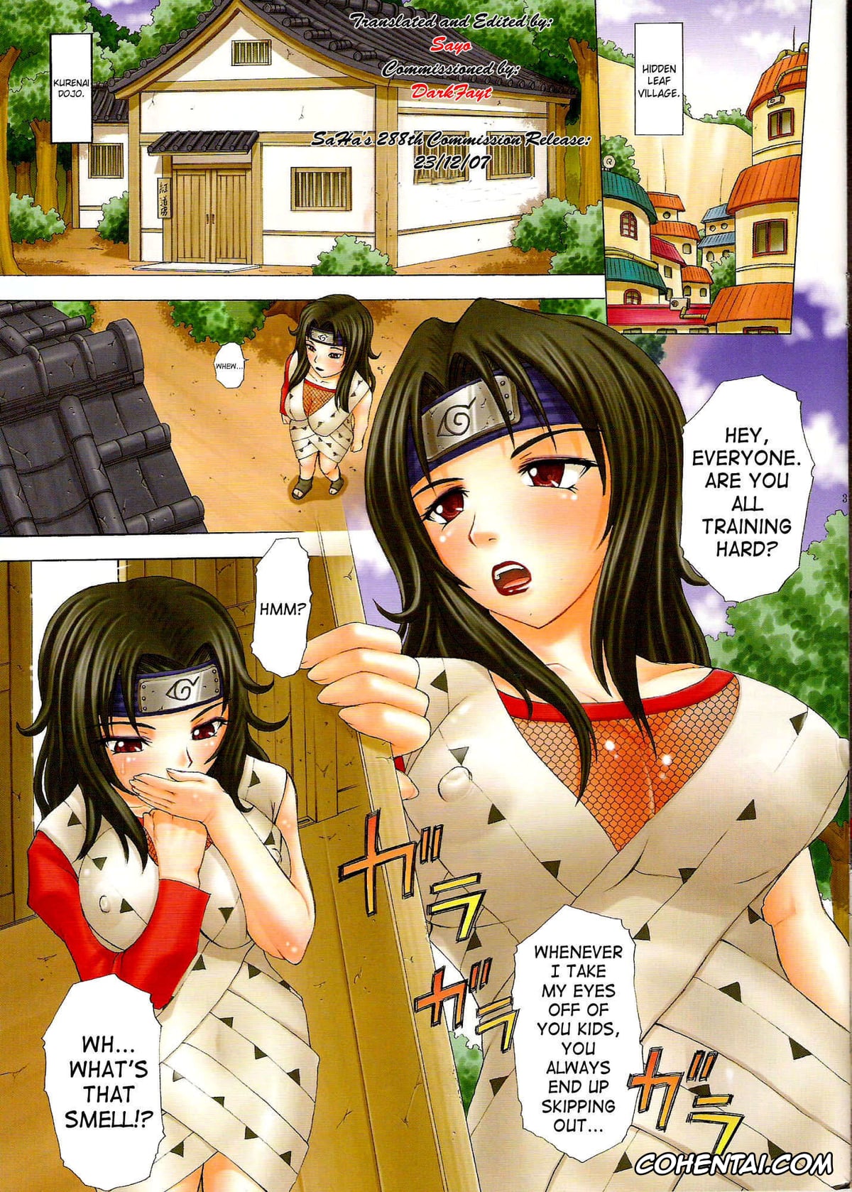 NARUTO hentai, Akamaru hentai, Hinata Hyuga hentai, Kiba Inuzuka hentai, Kurenai Yuhi hentai, Naruto Uzumaki hentai, Shino Aburame hentai, Shizune hentai, Temari hentai, Tsunade hentai, PM 10 In Nin Shugyou (Naruto), pagina 6