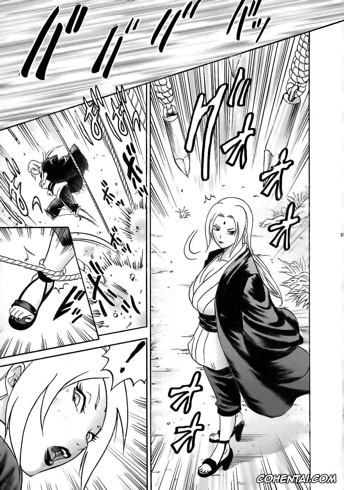 NARUTO xxx, Akamaru xxx, Hinata Hyuga xxx, Kiba Inuzuka xxx, Kurenai Yuhi xxx, Naruto Uzumaki xxx, Shino Aburame xxx, Shizune xxx, Temari xxx, Tsunade xxx, PM 10 In Nin Shugyou (Naruto), pagina 28