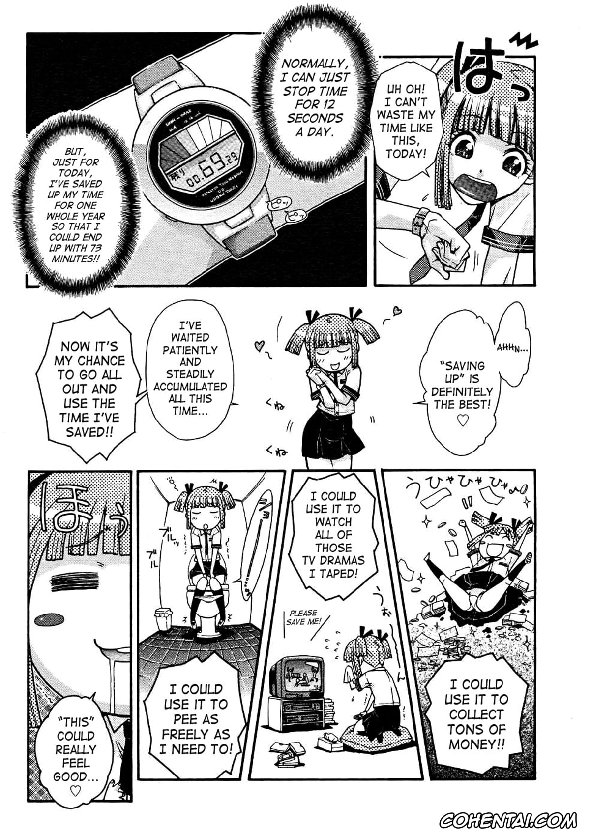 Revistas porno, COMIC Megastore H porno, Seiyoku Zenkai Musume (COMIC Megastore H 2004-12), pagina 5