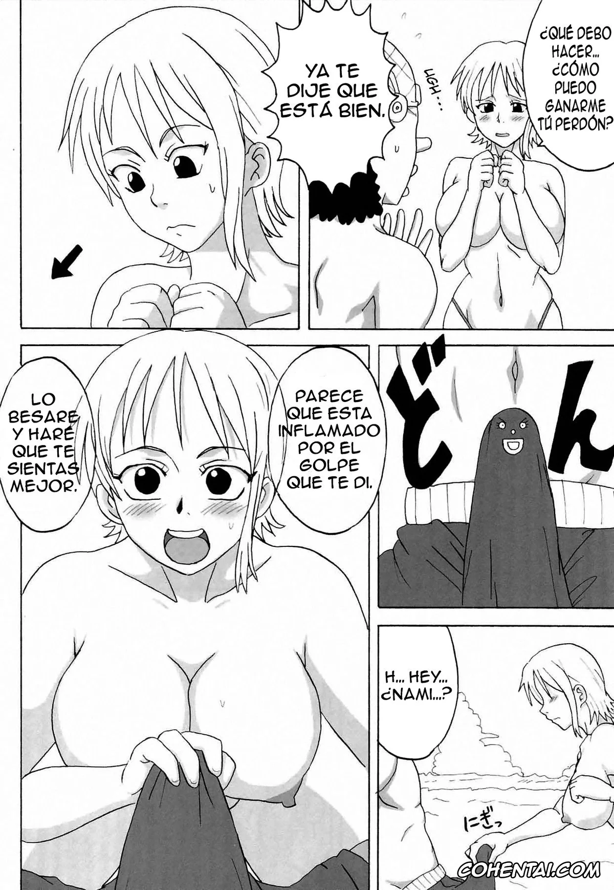 One Piece porno, Nami porno, Usopp porno, Ii Nami Yume Kibun (One Piece), pagina 11