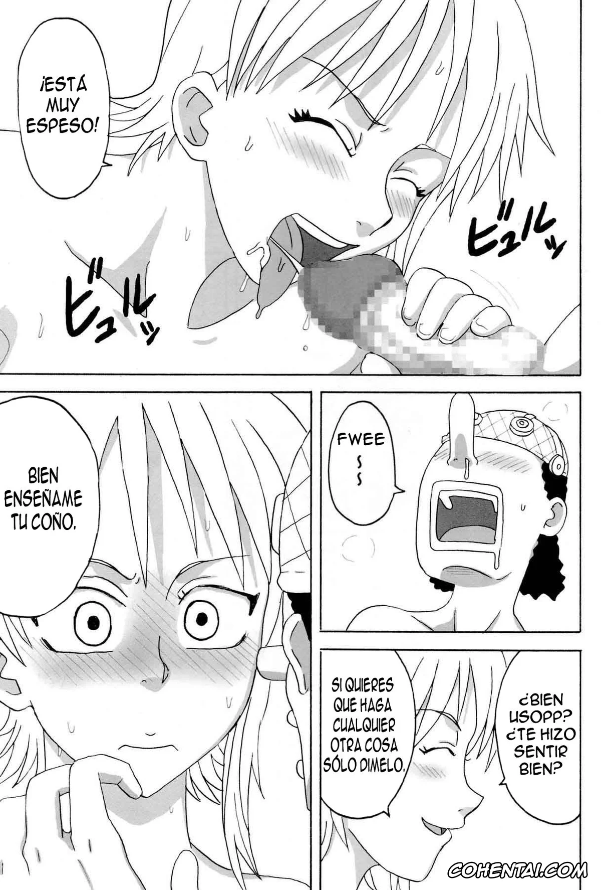 One Piece xxx, Nami xxx, Usopp xxx, Ii Nami Yume Kibun (One Piece), pagina 16