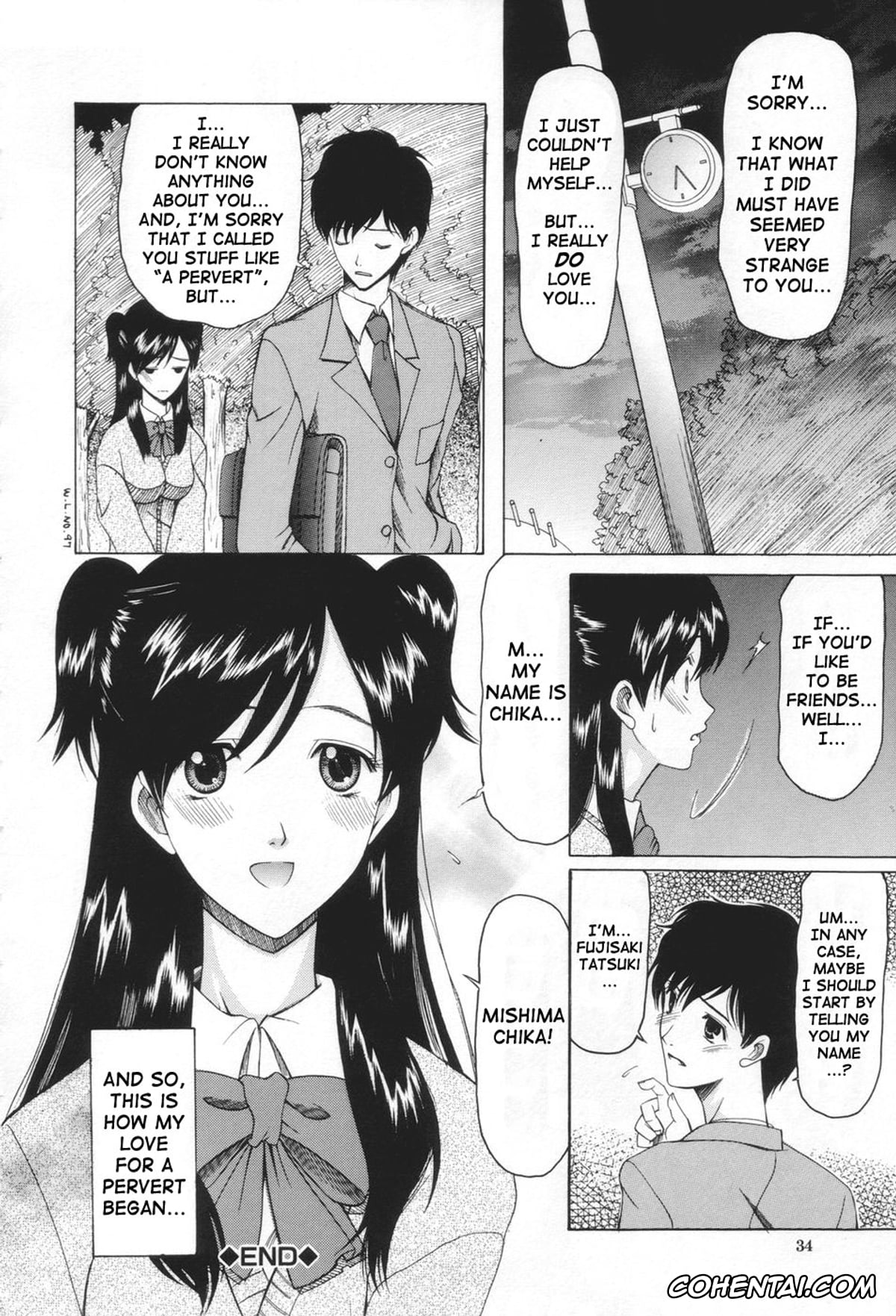 Manga hentai, Tankoubon hentai, Chijo ga Koi shicha dame desu ka – May not «Miss Pervert» fall in love?, pagina 36