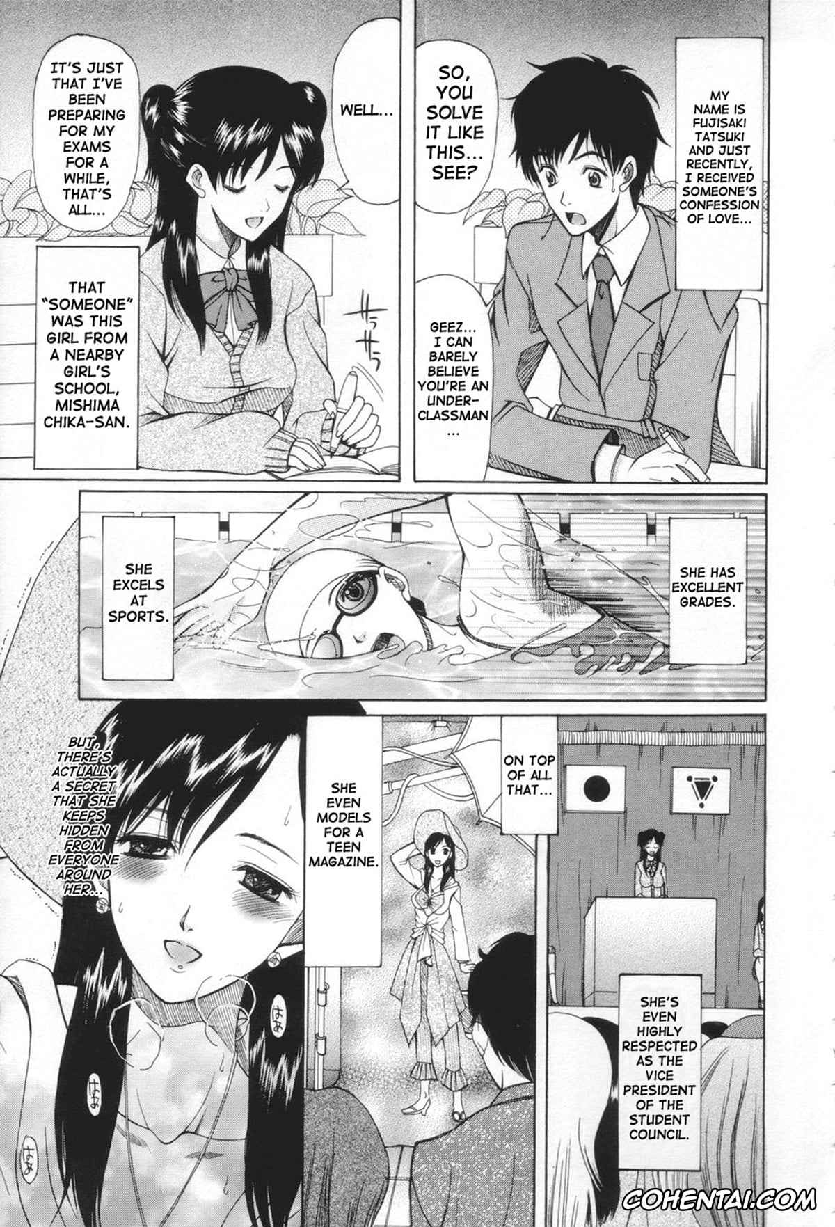 Manga xxx, Tankoubon xxx, Chijo ga Koi shicha dame desu ka – May not «Miss Pervert» fall in love?, pagina 37