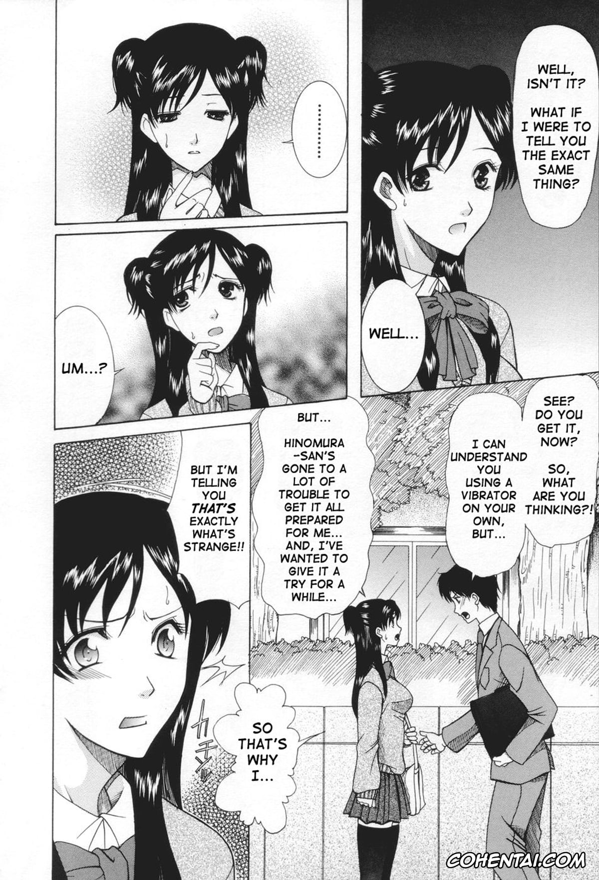 Manga xxx, Tankoubon xxx, Chijo ga Koi shicha dame desu ka – May not «Miss Pervert» fall in love?, pagina 46
