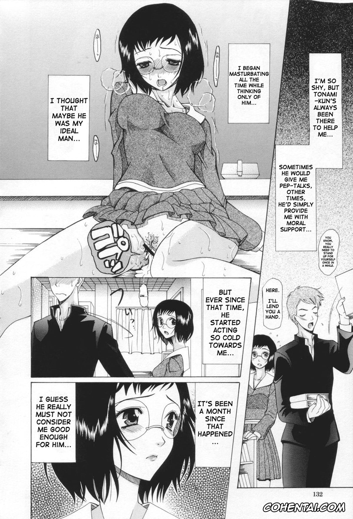 Manga porno, Tankoubon porno, Chijo ga Koi shicha dame desu ka – May not «Miss Pervert» fall in love?, pagina 134