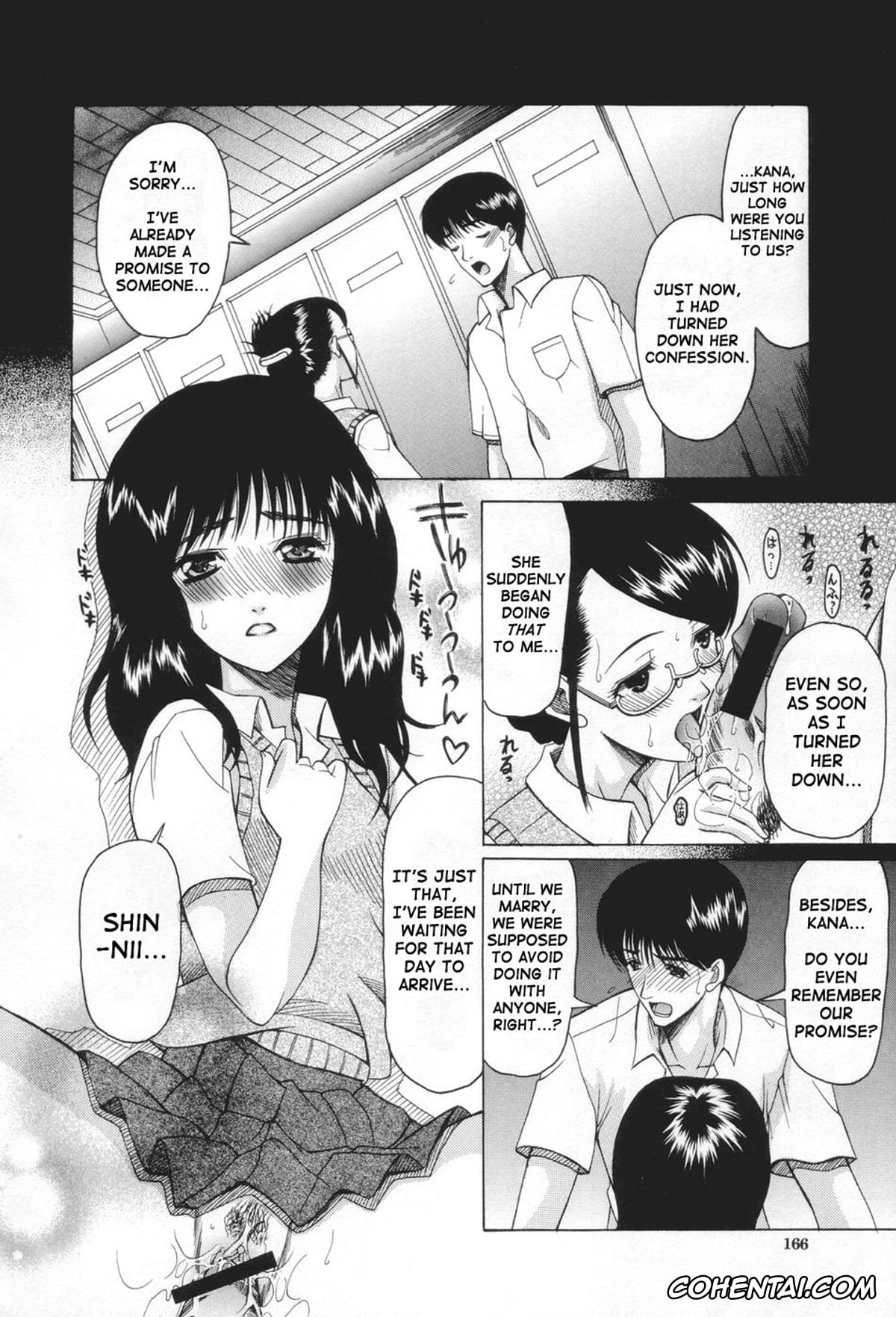 Manga hentai, Tankoubon hentai, Chijo ga Koi shicha dame desu ka – May not «Miss Pervert» fall in love?, pagina 168