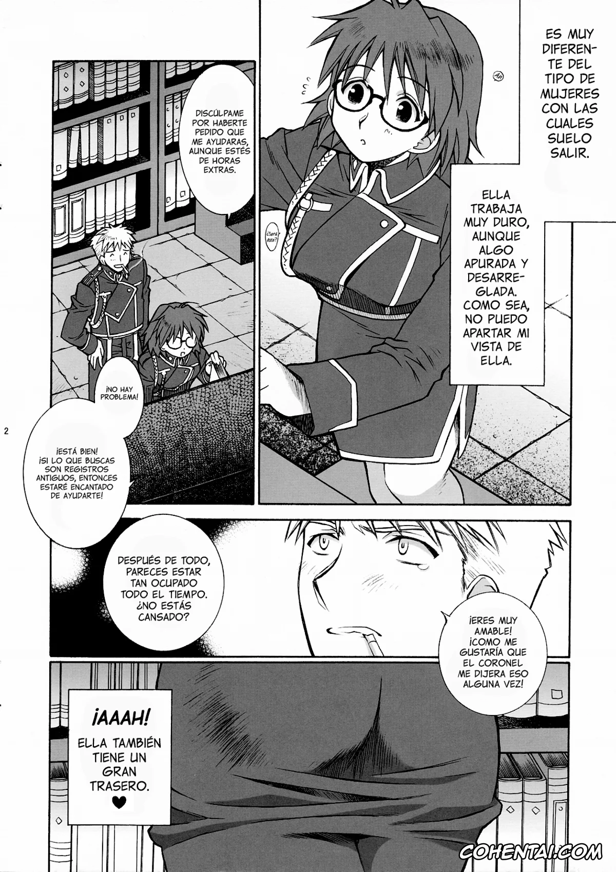 Fullmetal Alchemist | Hagane No Renkinjutsushi porno, Jean Havoc porno, Sheska porno, Girl’s Bravo! (Fullmetal Alchemist), pagina 2