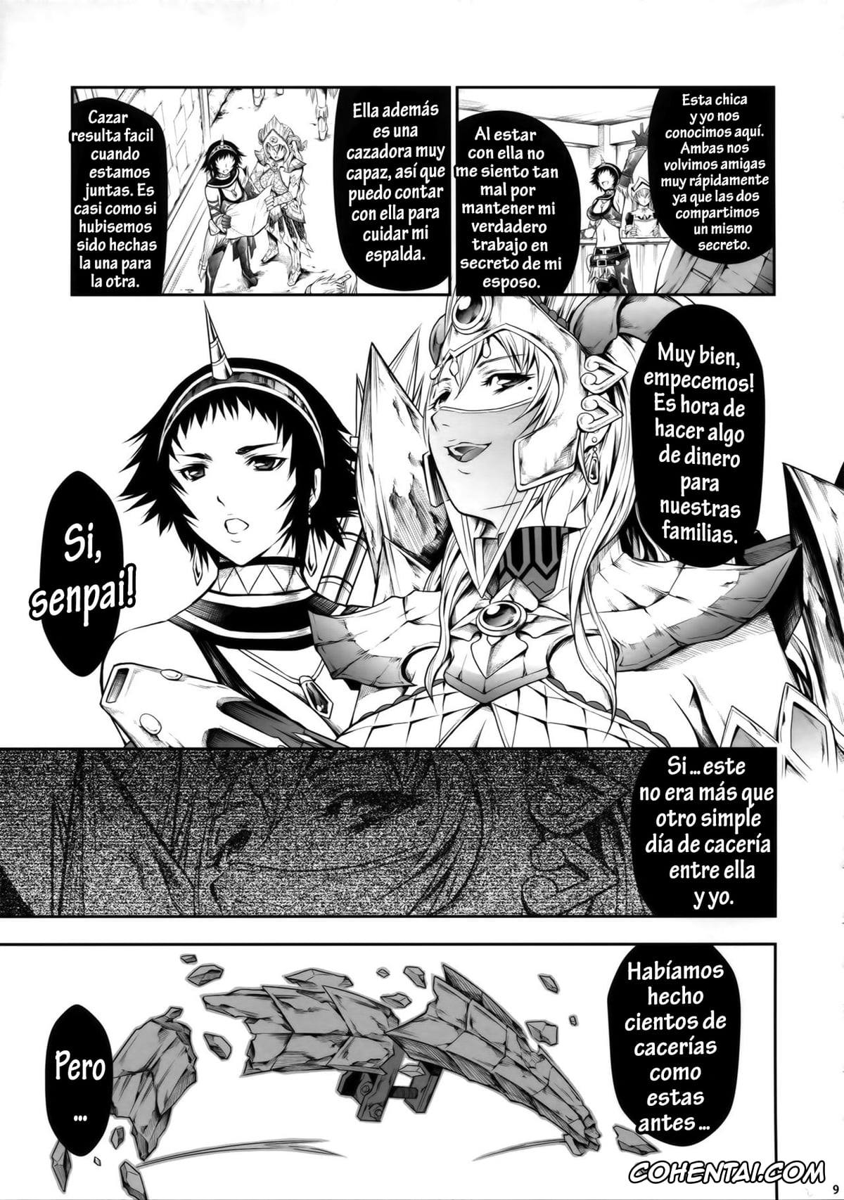 Monster Hunter hentai, Pair Hunter no Seitai vol.2-1 (Monster Hunter), pagina 6