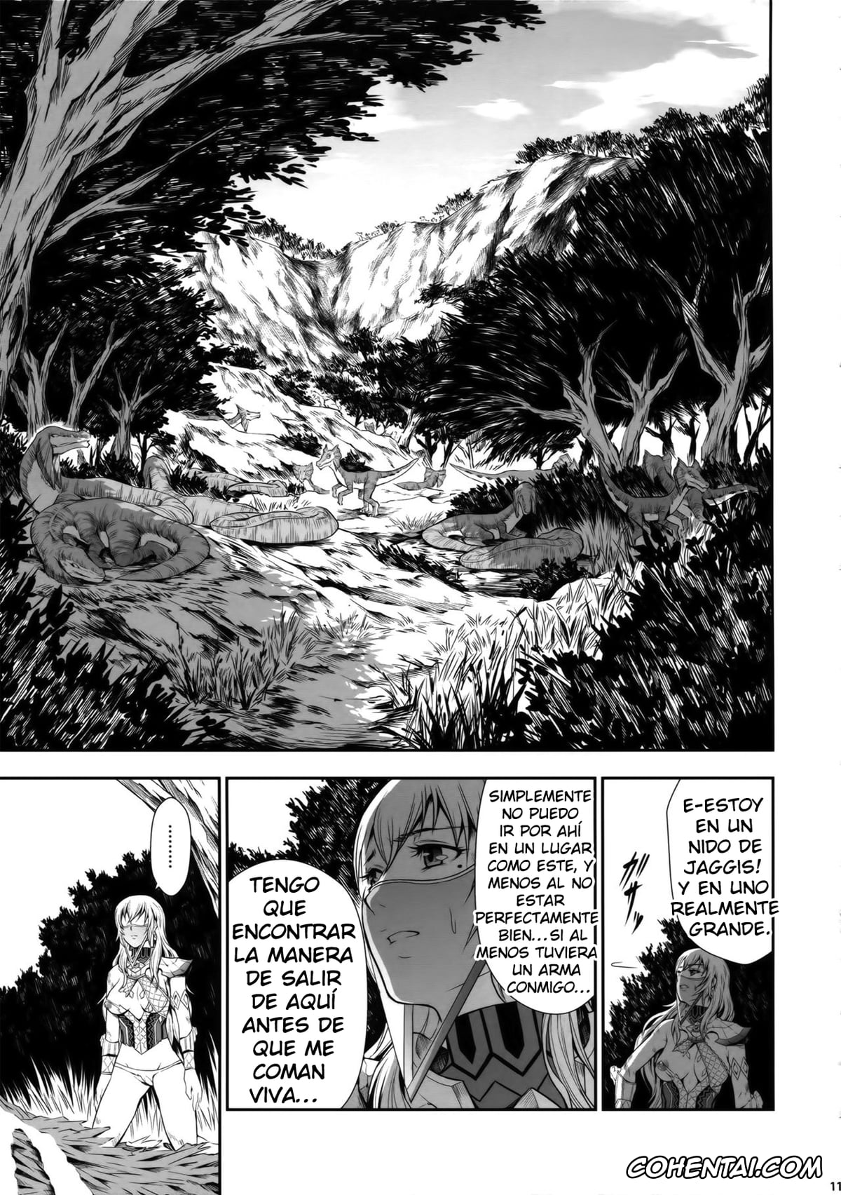 Monster Hunter porno, Pair Hunter no Seitai vol.2-1 (Monster Hunter), pagina 8