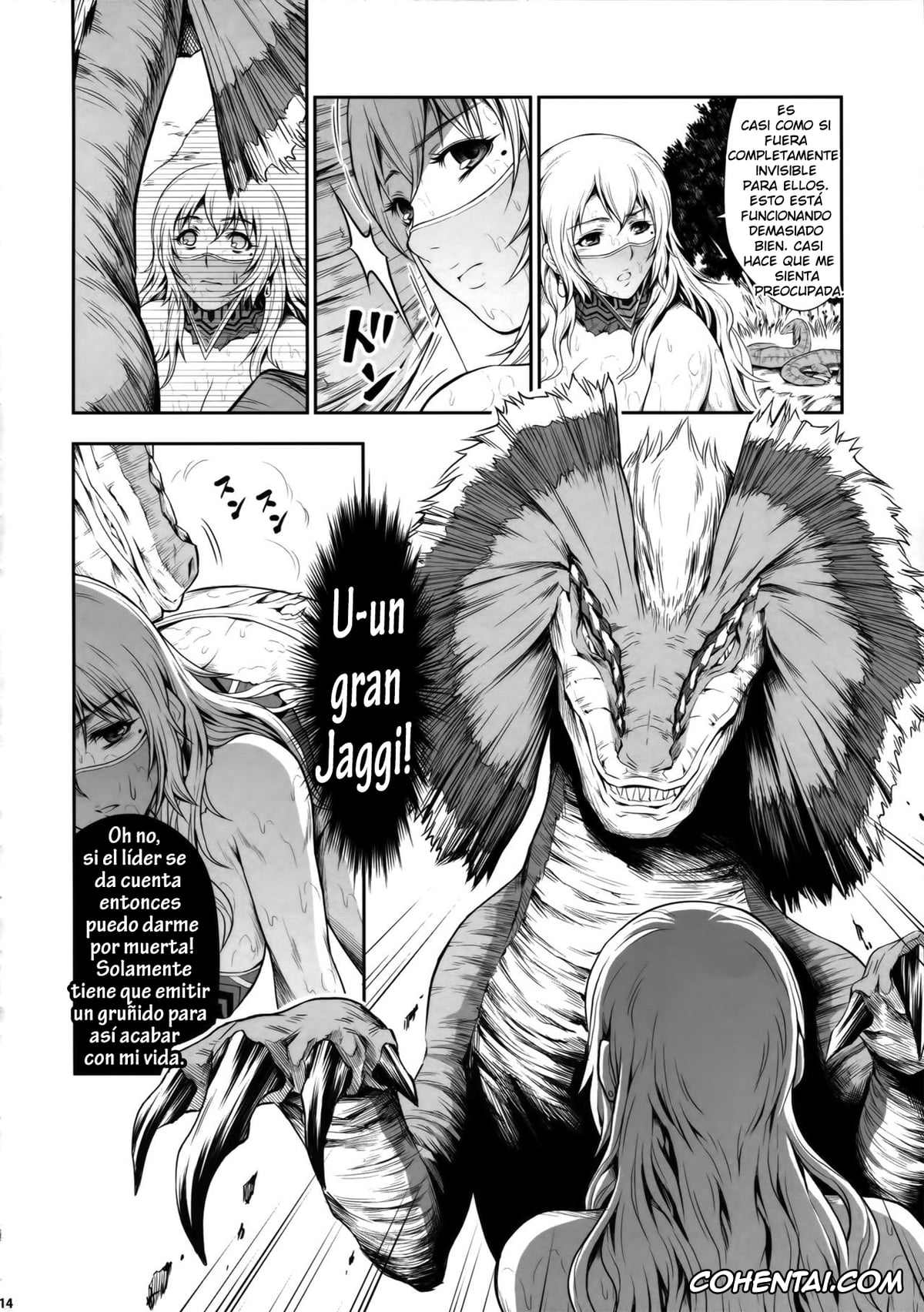 Monster Hunter porno, Pair Hunter no Seitai vol.2-1 (Monster Hunter), pagina 11