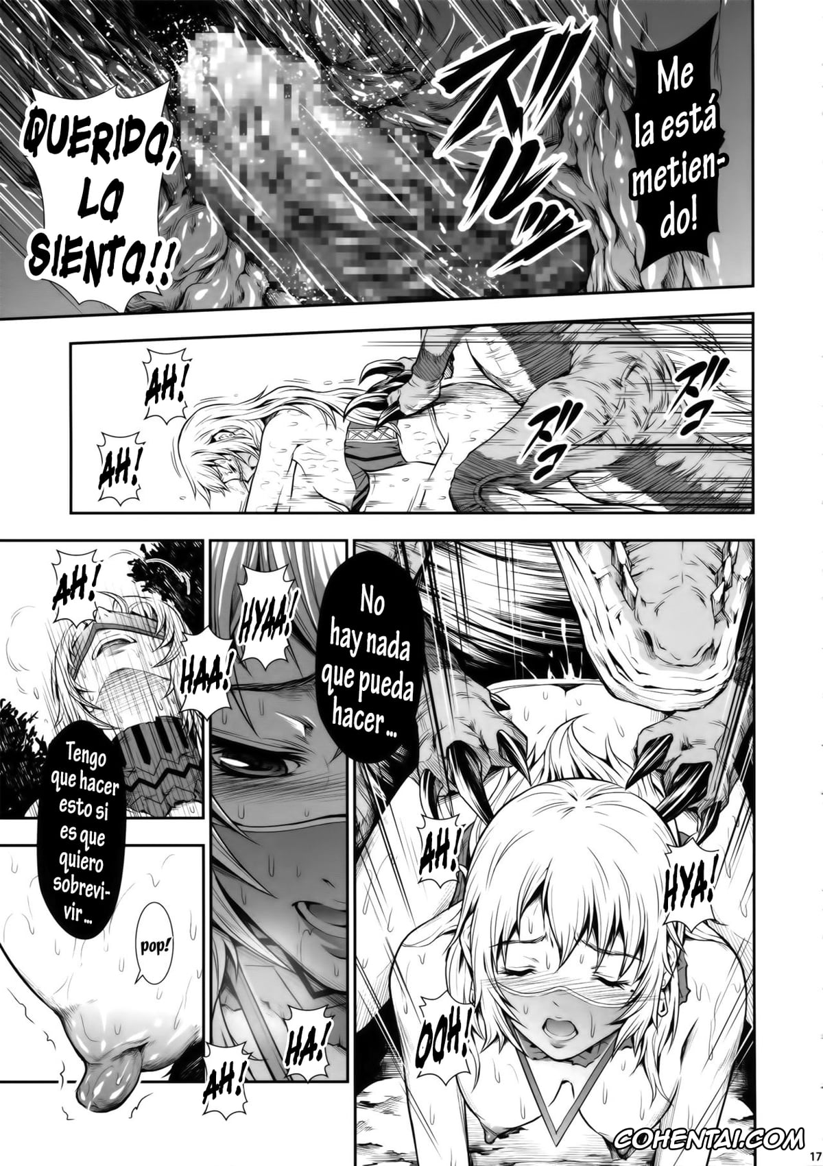 Monster Hunter porno, Pair Hunter no Seitai vol.2-1 (Monster Hunter), pagina 14