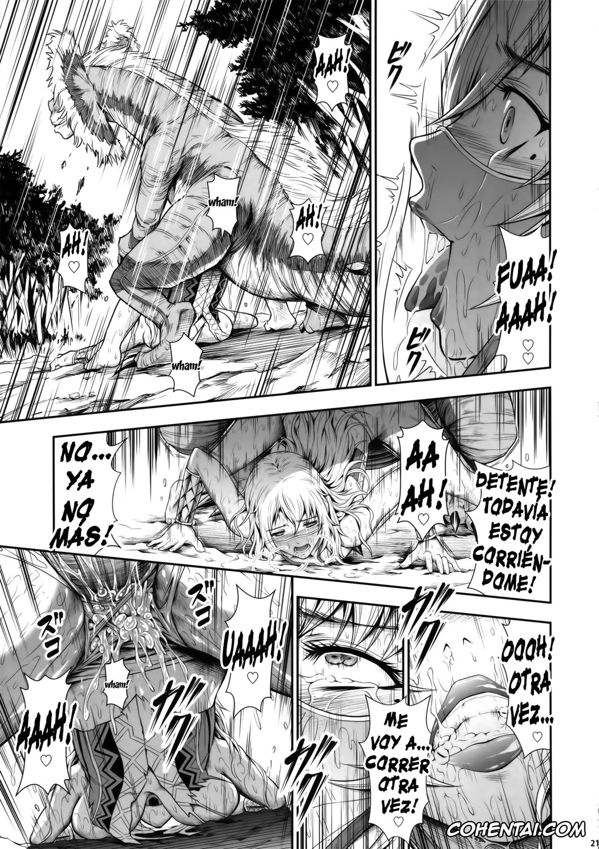 Monster Hunter hentai, Pair Hunter no Seitai vol.2-1 (Monster Hunter), pagina 18