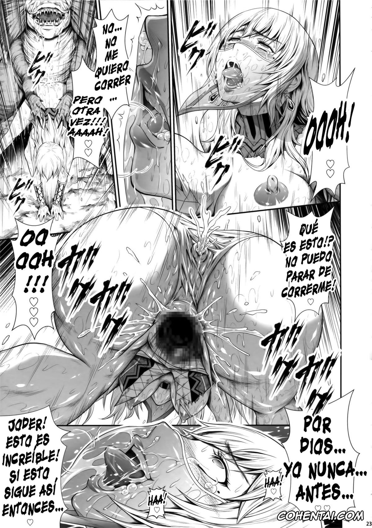 Monster Hunter porno, Pair Hunter no Seitai vol.2-1 (Monster Hunter), pagina 20