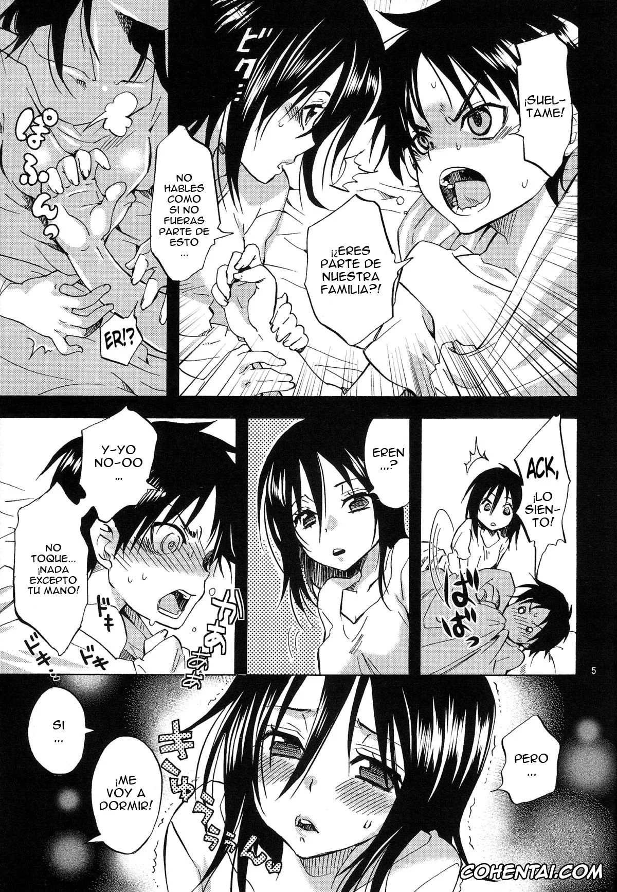 Shingeki No Kyojin | Attack On Titan xxx, Eren Jaeger xxx, Mikasa Ackerman xxx, Eren to Kozukuri Jissen! (Shingeki no Kyojin), pagina 4