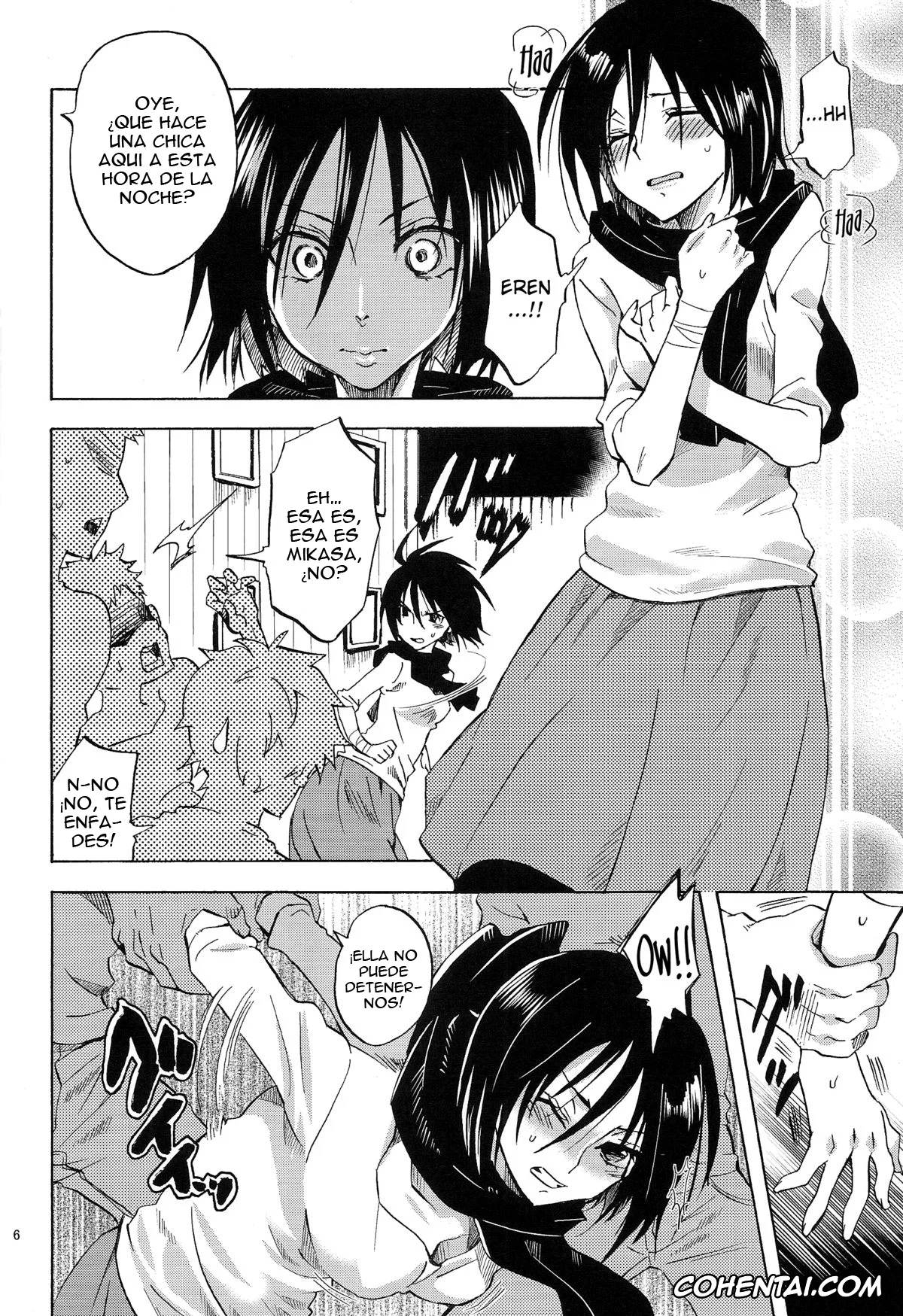 Shingeki No Kyojin | Attack On Titan porno, Eren Jaeger porno, Mikasa Ackerman porno, Eren to Kozukuri Jissen! (Shingeki no Kyojin), pagina 5