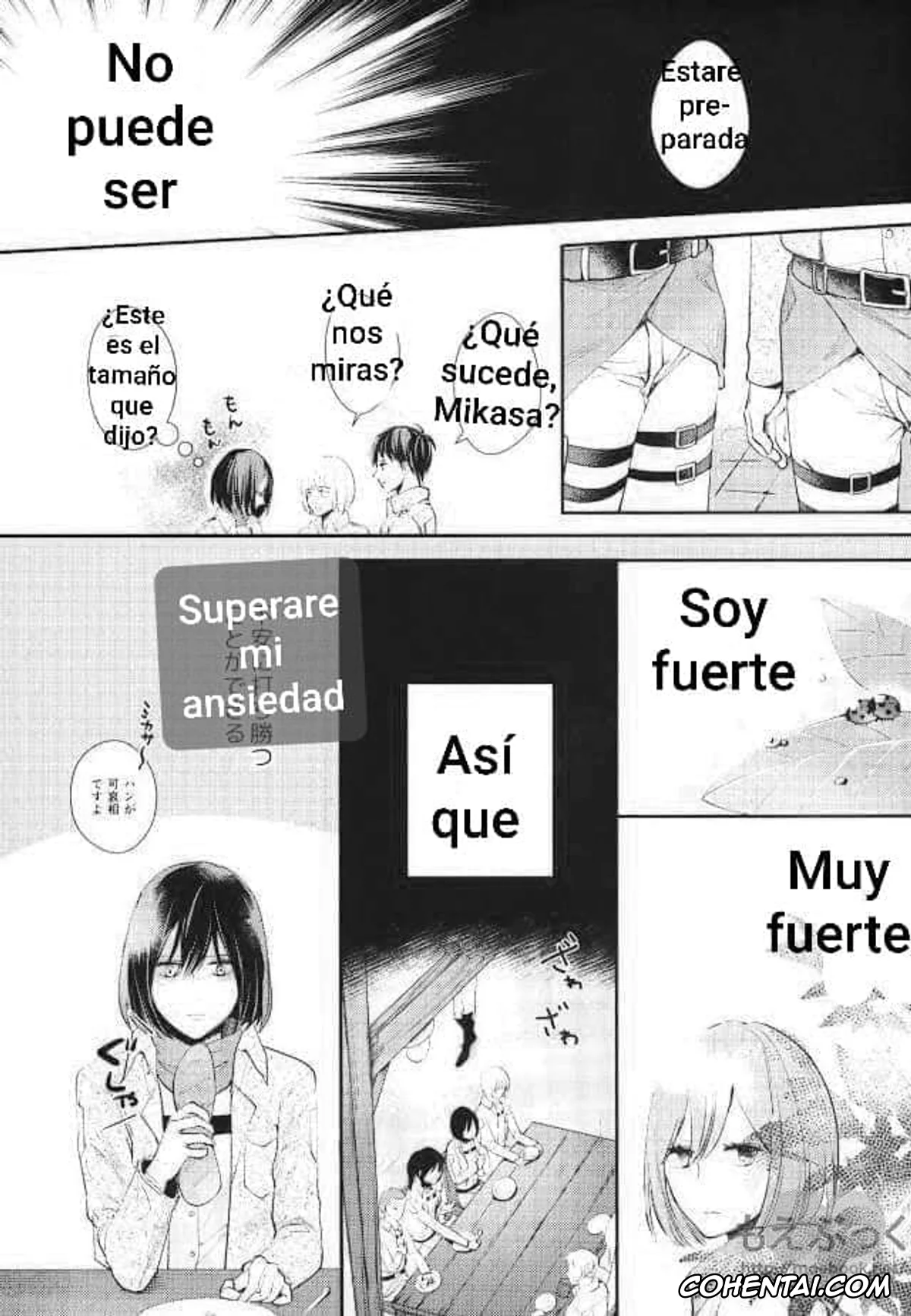 Shingeki No Kyojin | Attack On Titan porno, Levi Ackerman porno, Mikasa Ackerman porno, Matte Nado Irarenai (Shingeki no Kyojin), pagina 14