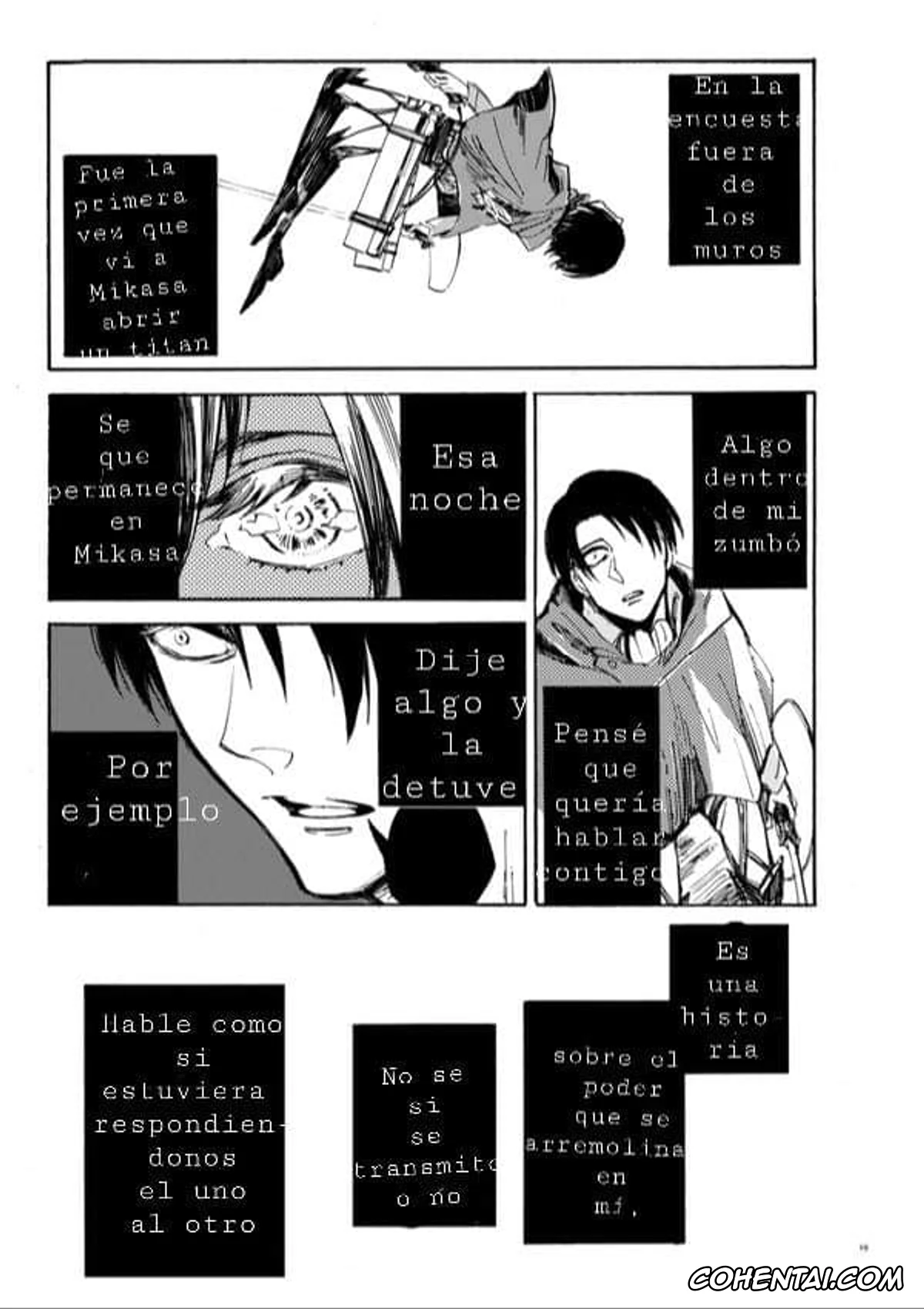 Shingeki No Kyojin | Attack On Titan xxx, Levi Ackerman xxx, Mikasa Ackerman xxx, Sensui Hikou – Soratobu-gyo- (Shingeki no Kyojin), pagina 19