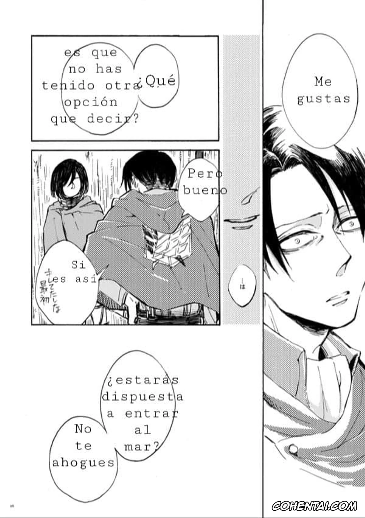 Shingeki No Kyojin | Attack On Titan porno, Levi Ackerman porno, Mikasa Ackerman porno, Sensui Hikou – Soratobu-gyo- (Shingeki no Kyojin), pagina 26