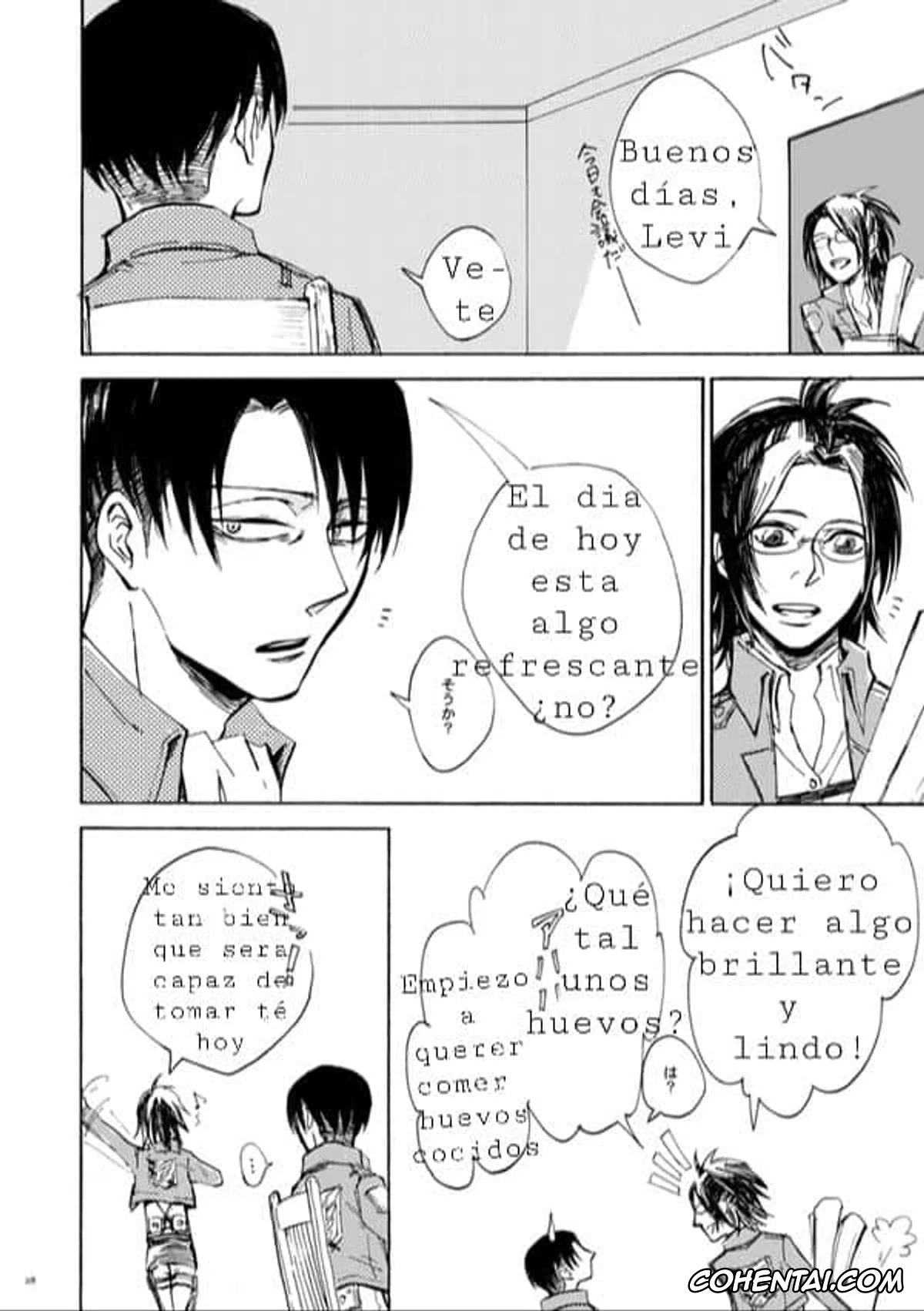 Shingeki No Kyojin | Attack On Titan xxx, Levi Ackerman xxx, Mikasa Ackerman xxx, Sensui Hikou – Soratobu-gyo- (Shingeki no Kyojin), pagina 28