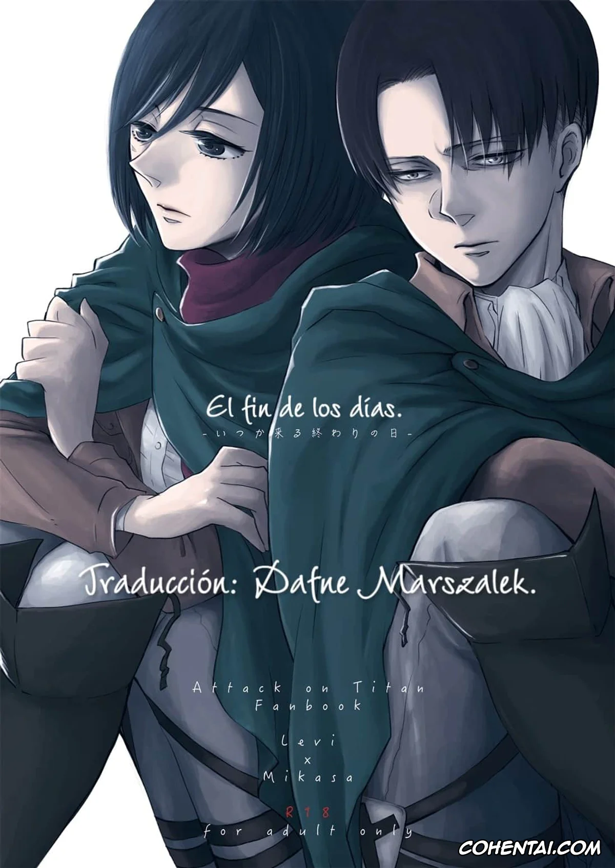 Shingeki No Kyojin | Attack On Titan xxx, Levi Ackerman xxx, Mikasa Ackerman xxx, end of days -Itsuka Kuru Owari no Hi- | El fin de los dias. -Itsuka Kuru Owari no Hi- (Shingeki no Kyojin), pagina 1