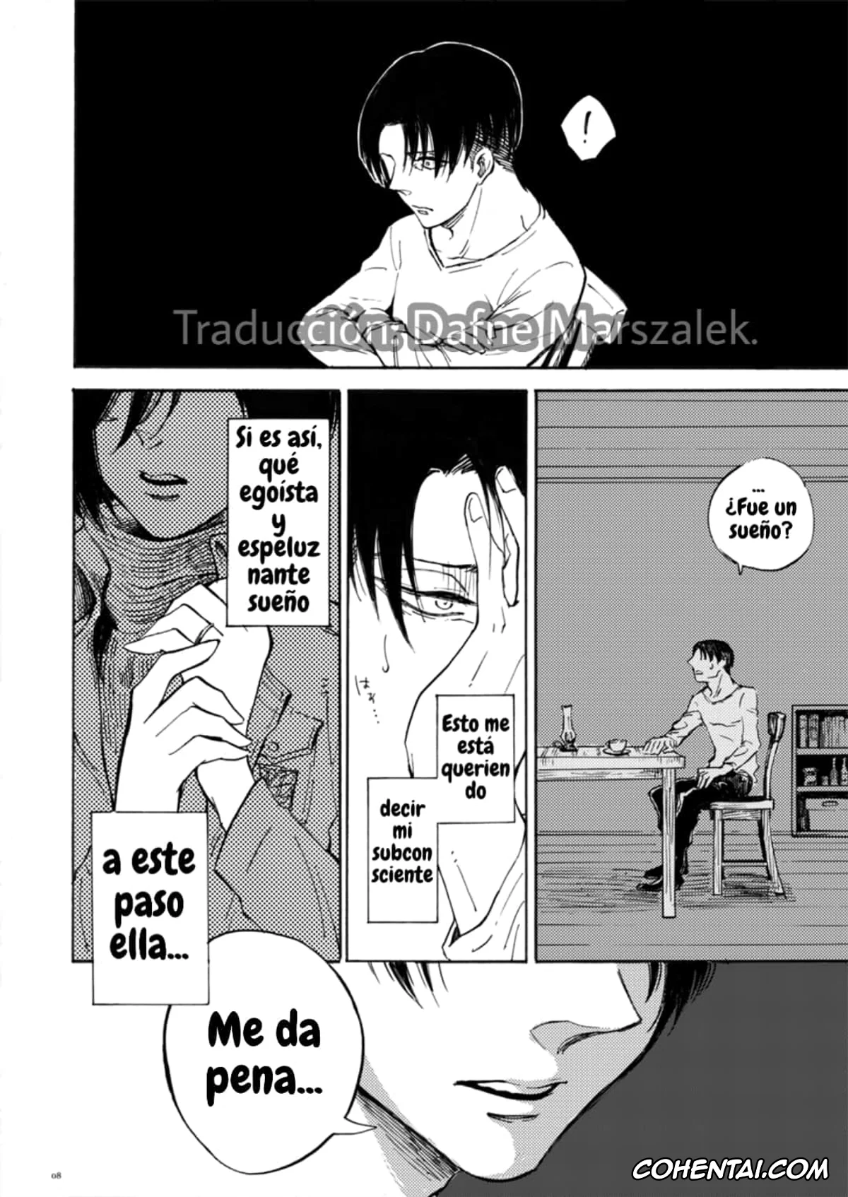 Shingeki No Kyojin | Attack On Titan porno, Levi Ackerman porno, Mikasa Ackerman porno, end of days -Itsuka Kuru Owari no Hi- | El fin de los dias. -Itsuka Kuru Owari no Hi- (Shingeki no Kyojin), pagina 5