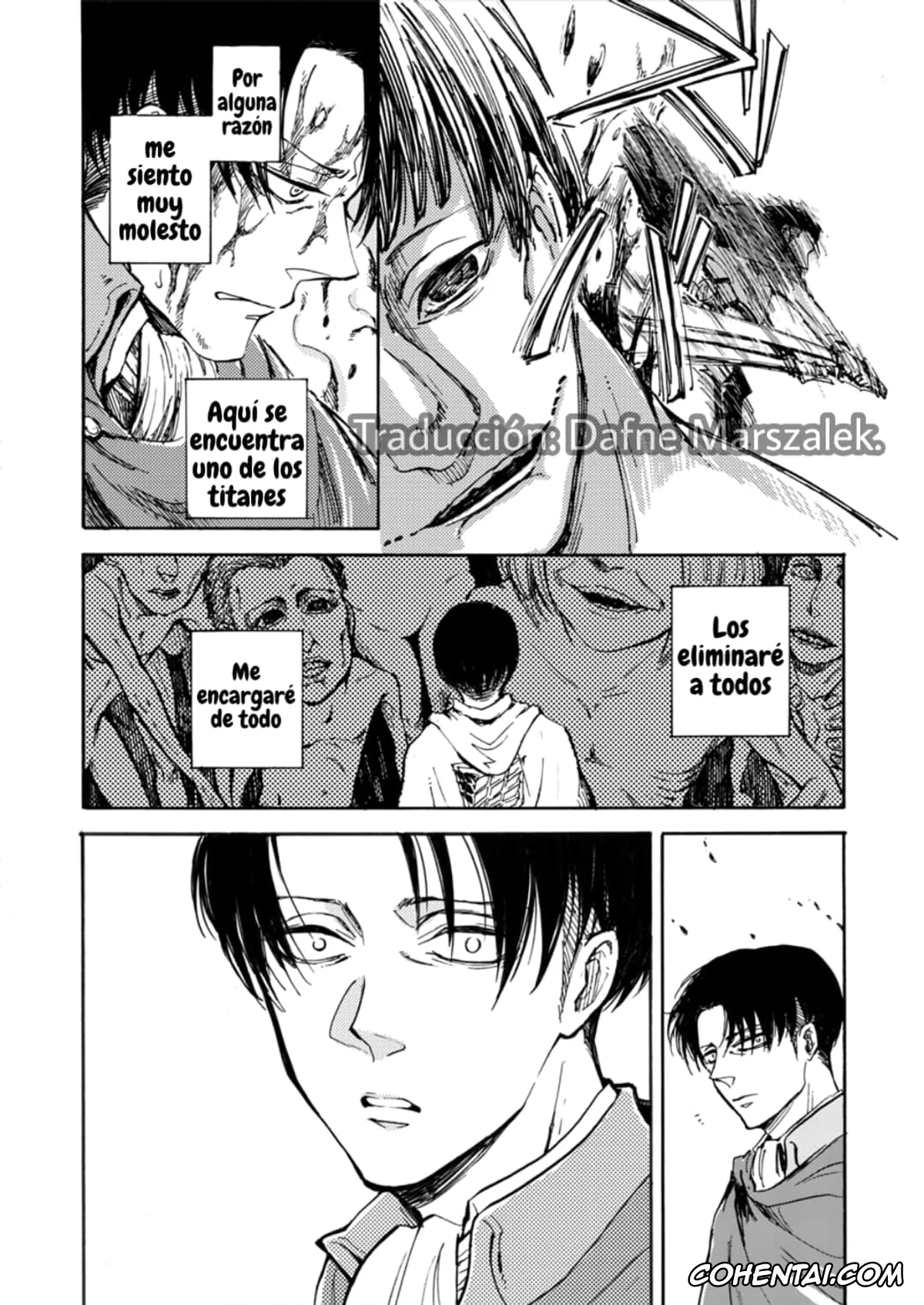 Shingeki No Kyojin | Attack On Titan xxx, Levi Ackerman xxx, Mikasa Ackerman xxx, end of days -Itsuka Kuru Owari no Hi- | El fin de los dias. -Itsuka Kuru Owari no Hi- (Shingeki no Kyojin), pagina 7