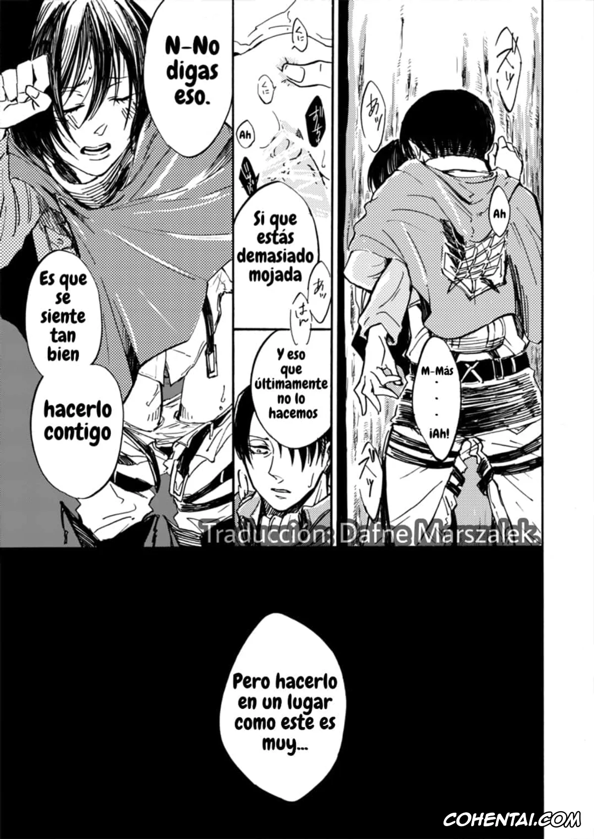 Shingeki No Kyojin | Attack On Titan xxx, Levi Ackerman xxx, Mikasa Ackerman xxx, end of days -Itsuka Kuru Owari no Hi- | El fin de los dias. -Itsuka Kuru Owari no Hi- (Shingeki no Kyojin), pagina 10