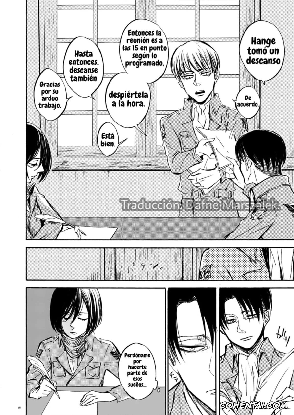 Shingeki No Kyojin | Attack On Titan xxx, Levi Ackerman xxx, Mikasa Ackerman xxx, end of days -Itsuka Kuru Owari no Hi- | El fin de los dias. -Itsuka Kuru Owari no Hi- (Shingeki no Kyojin), pagina 13