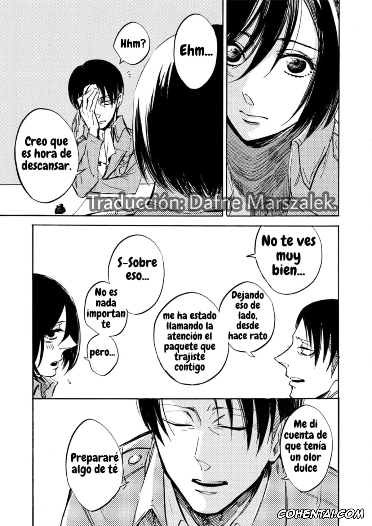 Shingeki No Kyojin | Attack On Titan porno, Levi Ackerman porno, Mikasa Ackerman porno, end of days -Itsuka Kuru Owari no Hi- | El fin de los dias. -Itsuka Kuru Owari no Hi- (Shingeki no Kyojin), pagina 14