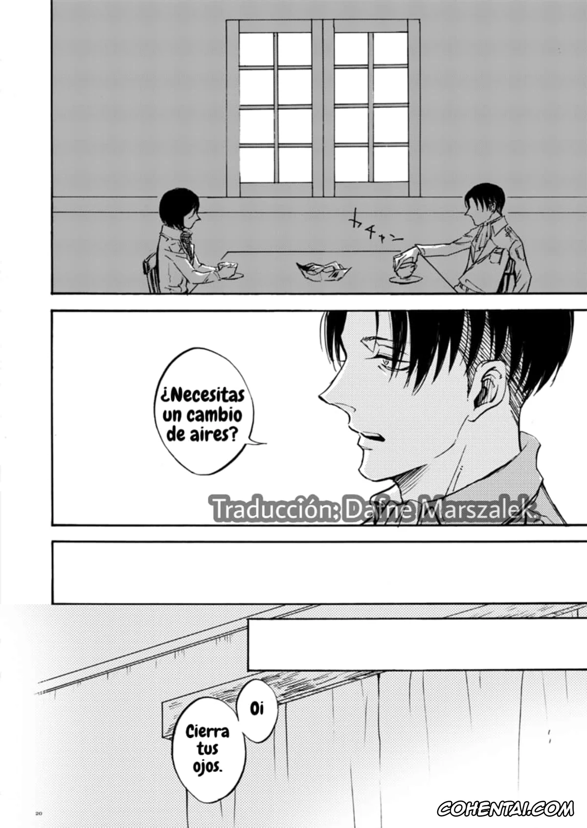Shingeki No Kyojin | Attack On Titan porno, Levi Ackerman porno, Mikasa Ackerman porno, end of days -Itsuka Kuru Owari no Hi- | El fin de los dias. -Itsuka Kuru Owari no Hi- (Shingeki no Kyojin), pagina 17