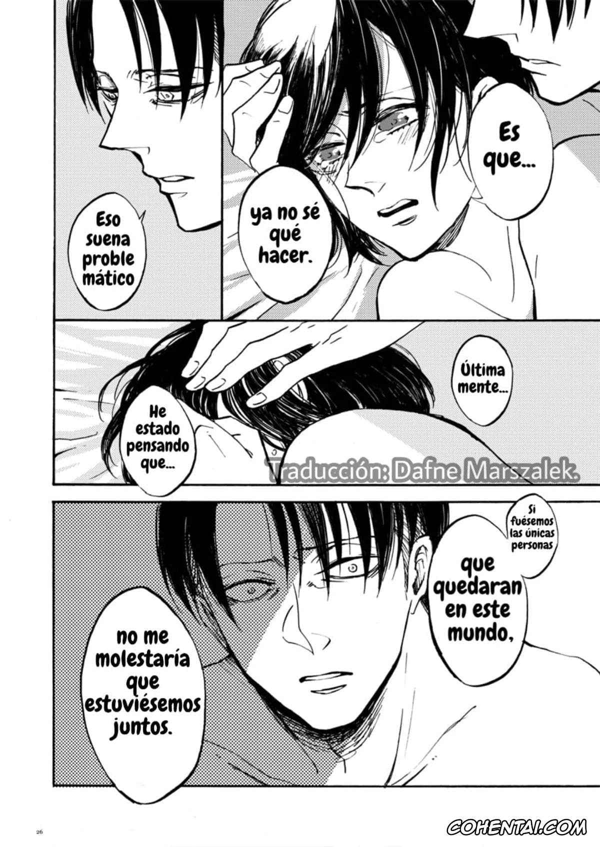 Shingeki No Kyojin | Attack On Titan porno, Levi Ackerman porno, Mikasa Ackerman porno, end of days -Itsuka Kuru Owari no Hi- | El fin de los dias. -Itsuka Kuru Owari no Hi- (Shingeki no Kyojin), pagina 23