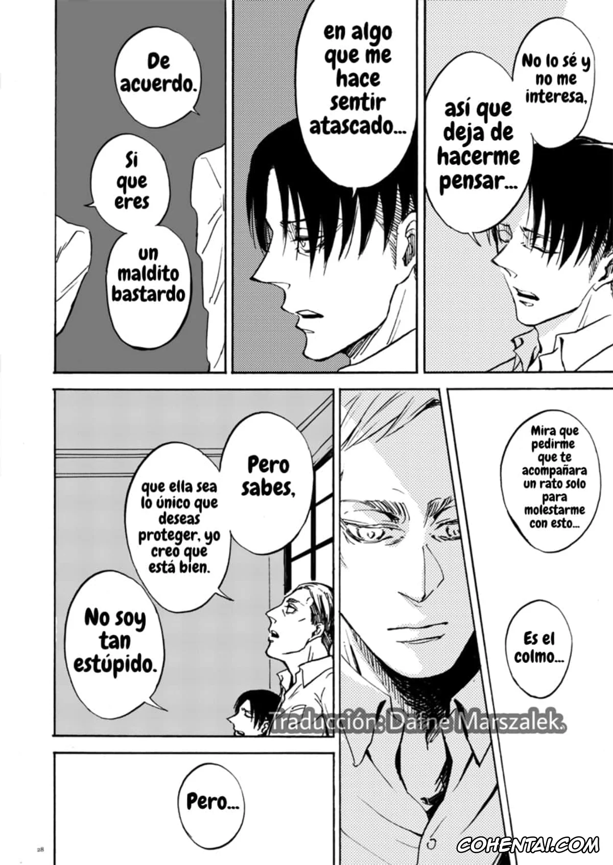 Shingeki No Kyojin | Attack On Titan xxx, Levi Ackerman xxx, Mikasa Ackerman xxx, end of days -Itsuka Kuru Owari no Hi- | El fin de los dias. -Itsuka Kuru Owari no Hi- (Shingeki no Kyojin), pagina 25
