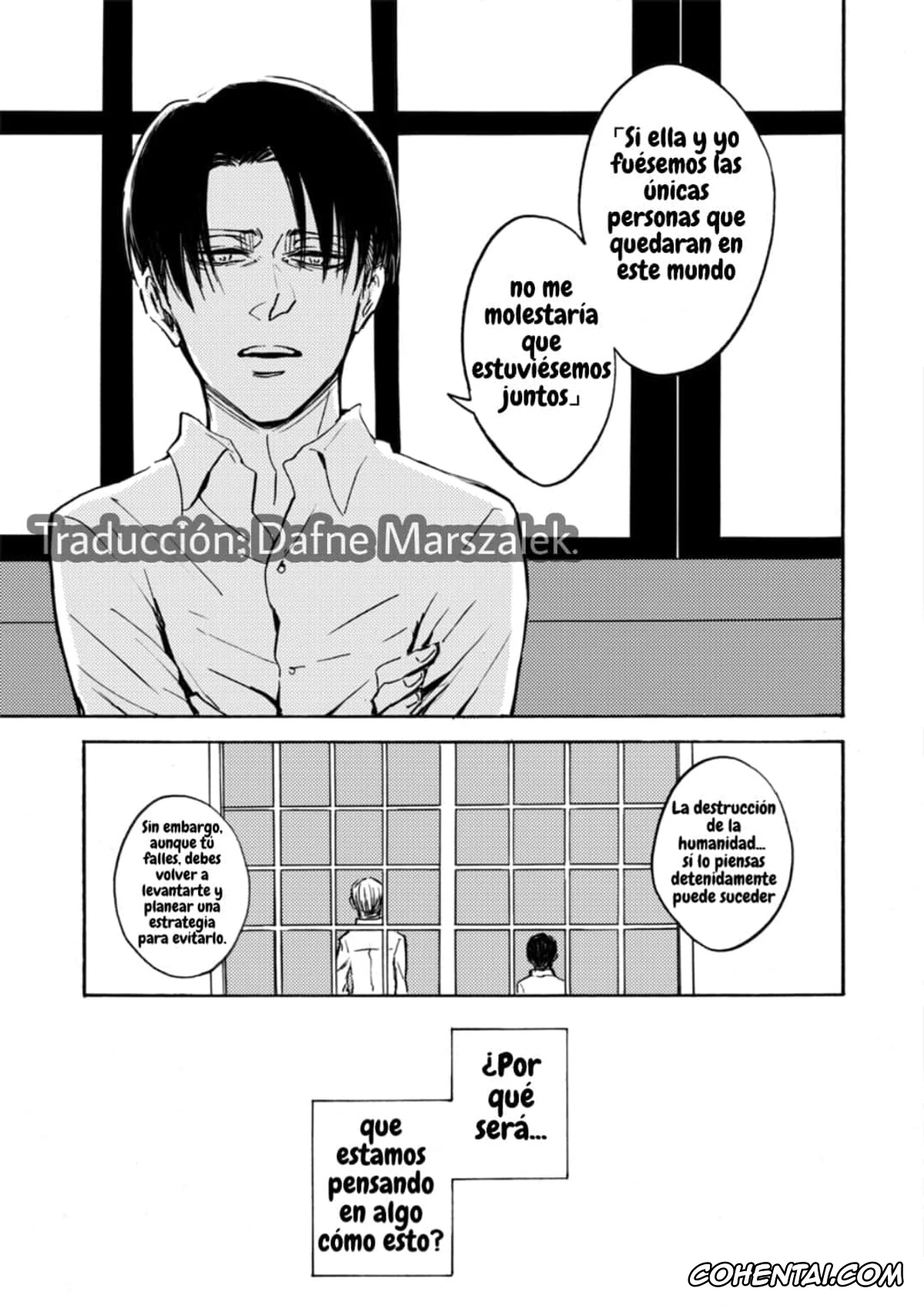Shingeki No Kyojin | Attack On Titan porno, Levi Ackerman porno, Mikasa Ackerman porno, end of days -Itsuka Kuru Owari no Hi- | El fin de los dias. -Itsuka Kuru Owari no Hi- (Shingeki no Kyojin), pagina 26